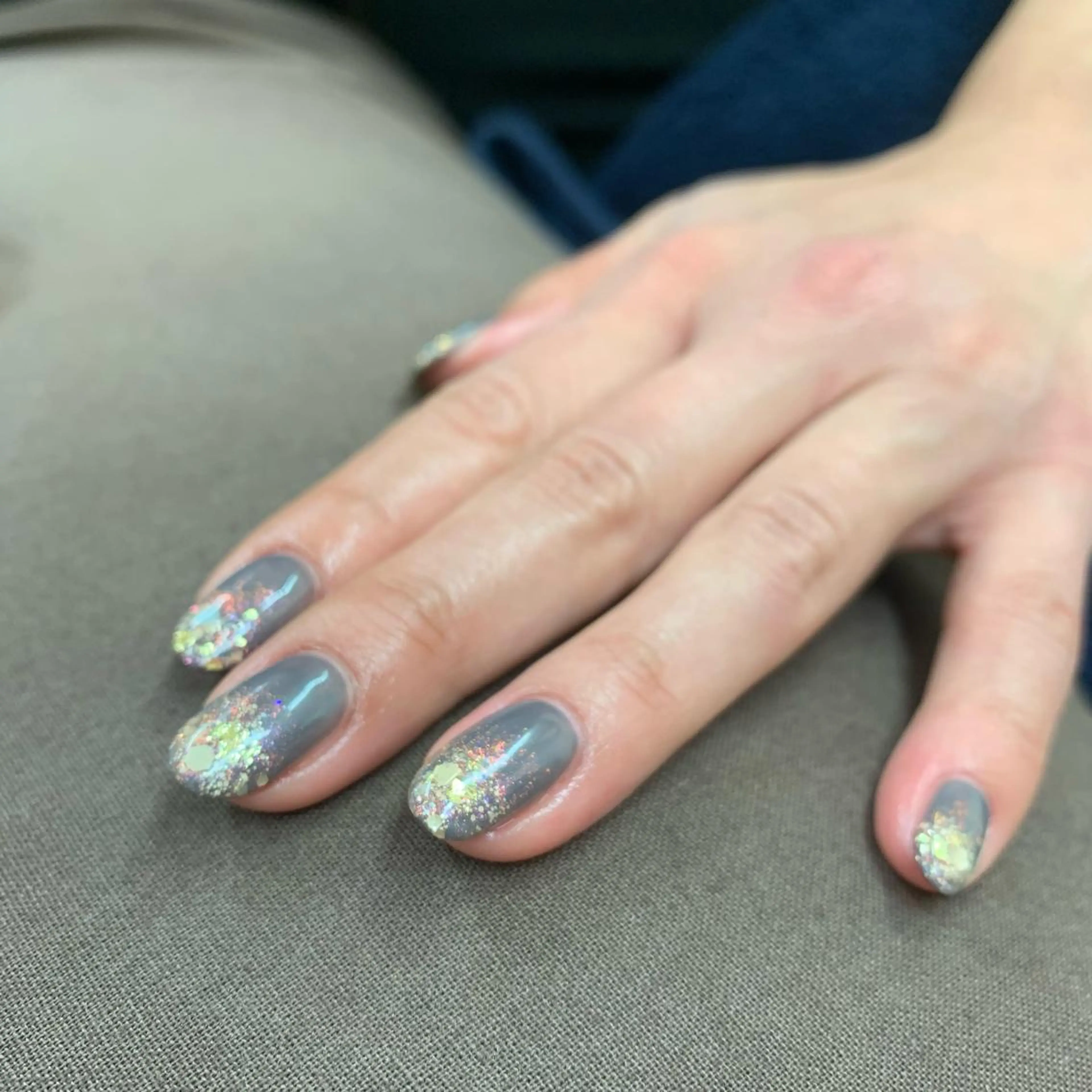 ネイル ラメ(グリッター) ラメグラデーション ハンドネイル N.barber / koderaのネイルデザイン