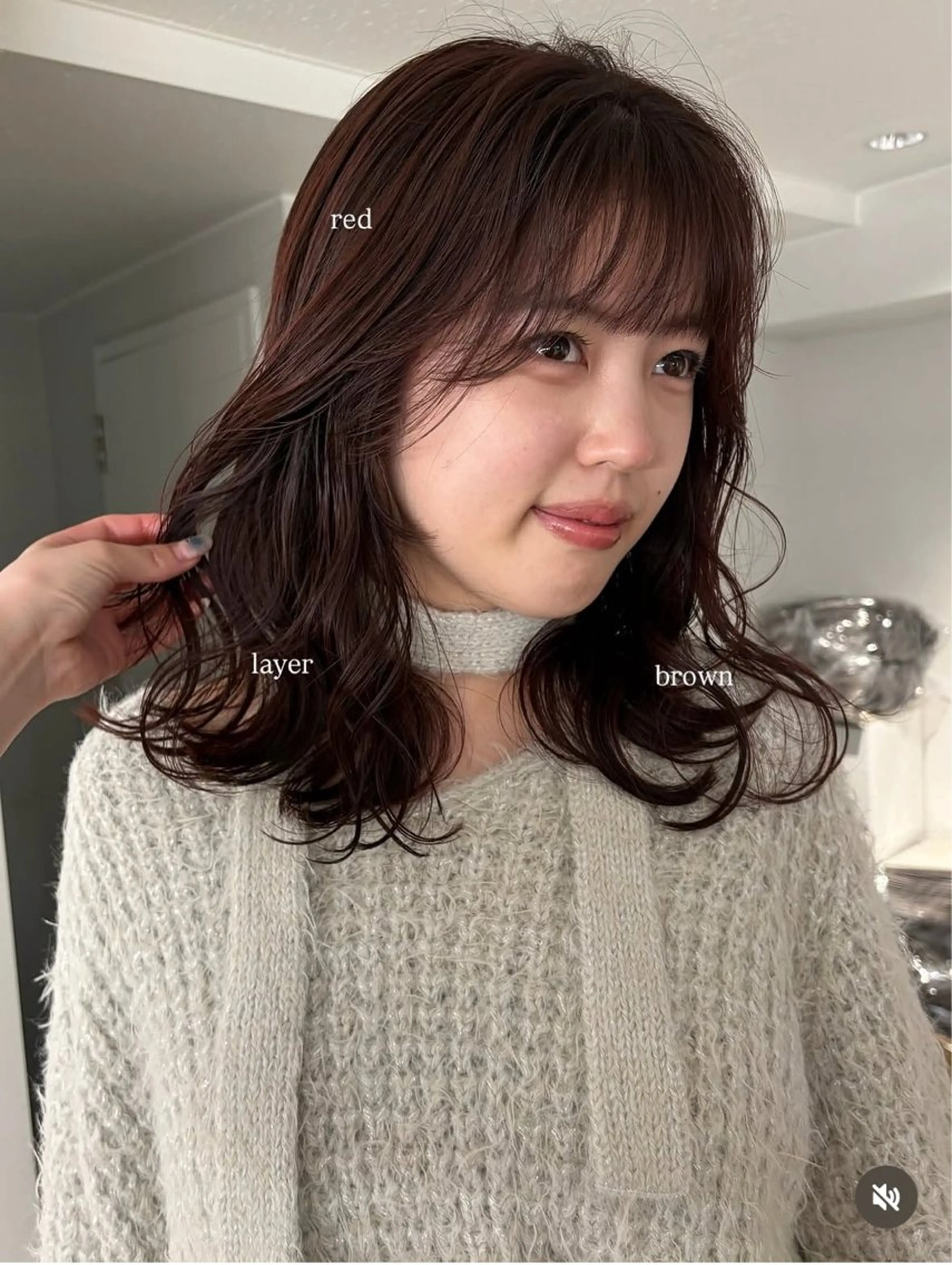 カット➕髪質改善カラー💇🏻‍♀️💖の写真