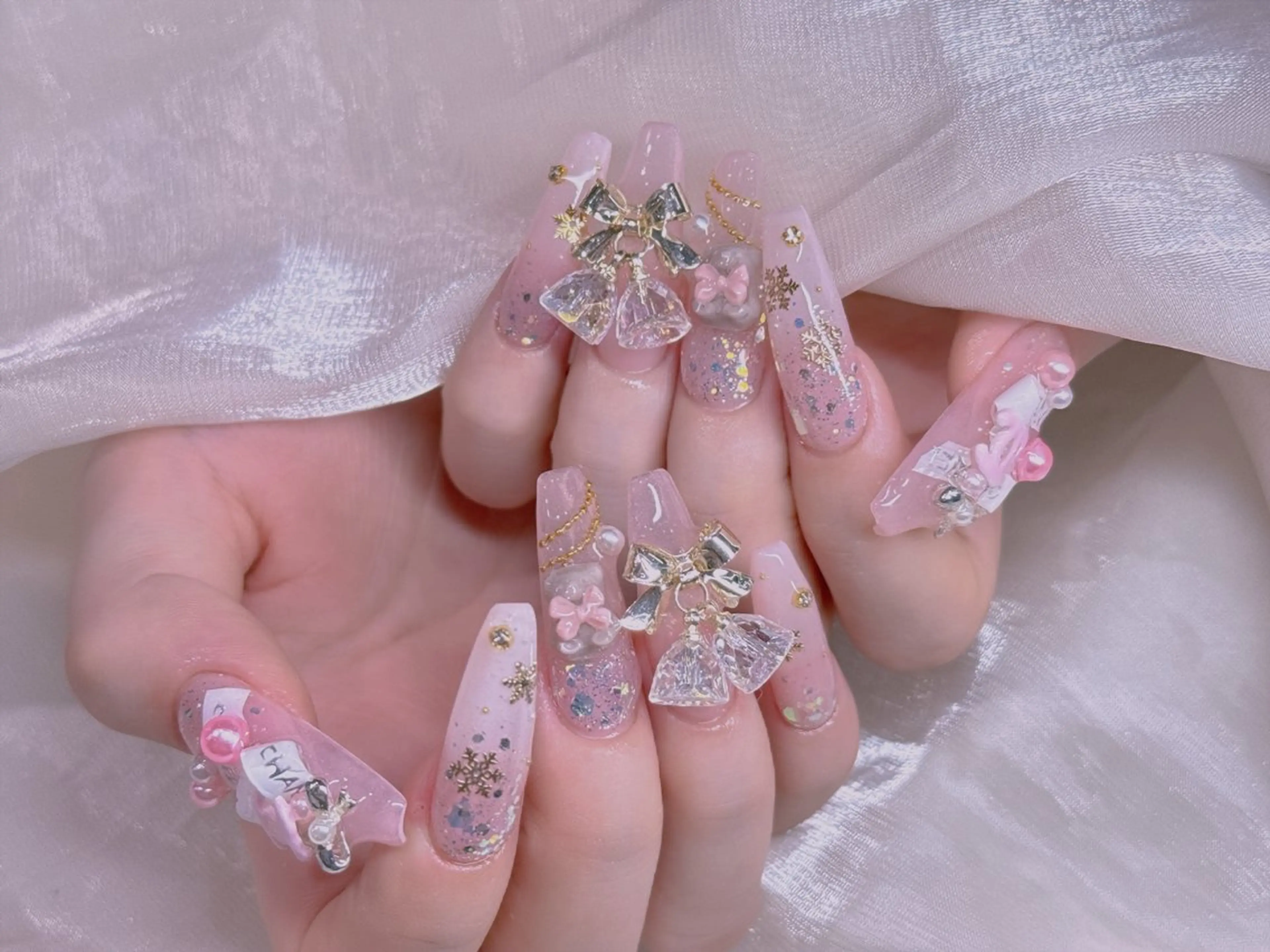 ネイル ハンドネイル 長さだし専門店 M2 rikaのネイルデザイン