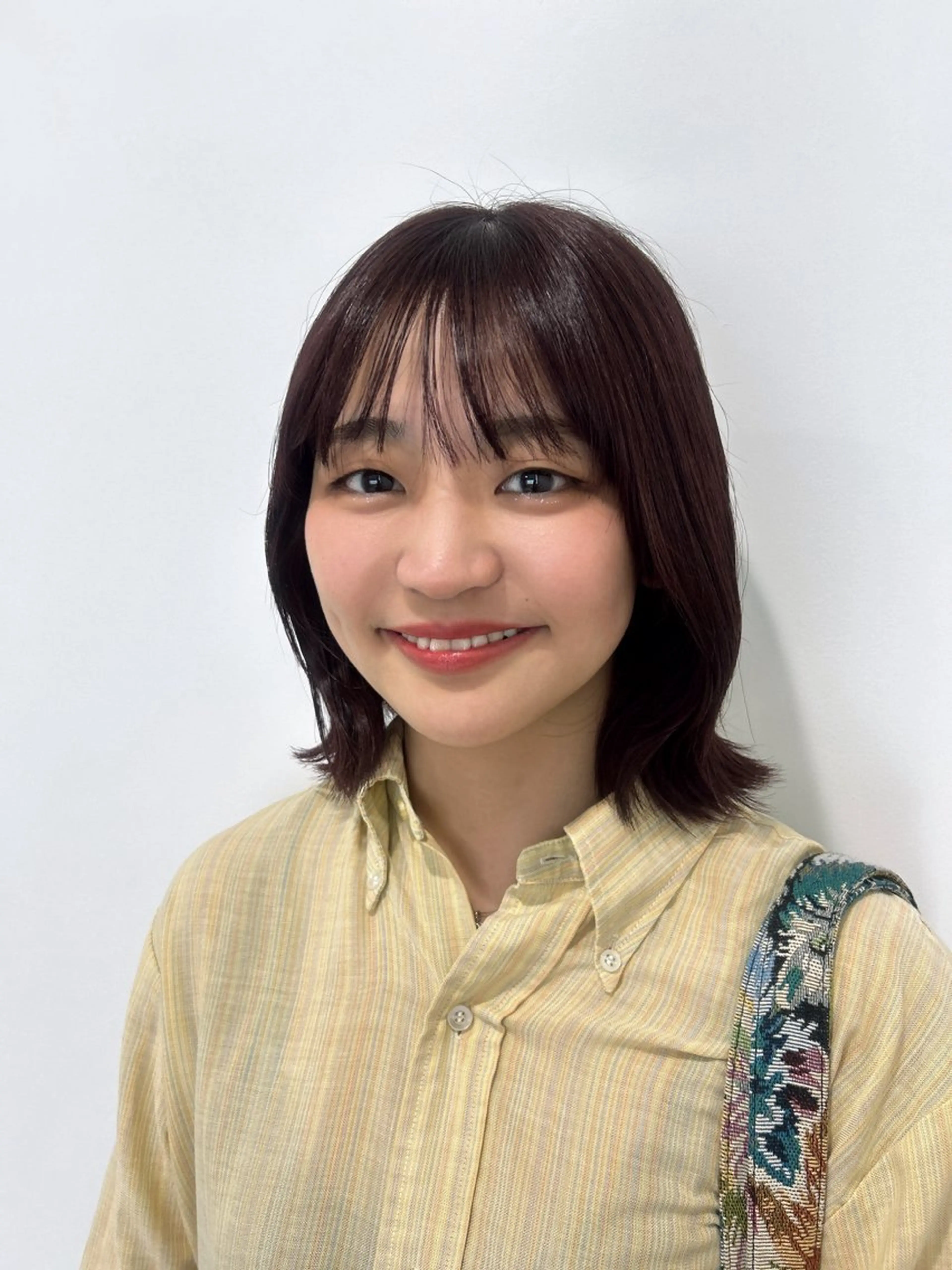 ミディアム カラー 愛結 暖色カラー🎀🩰のヘアスタイル