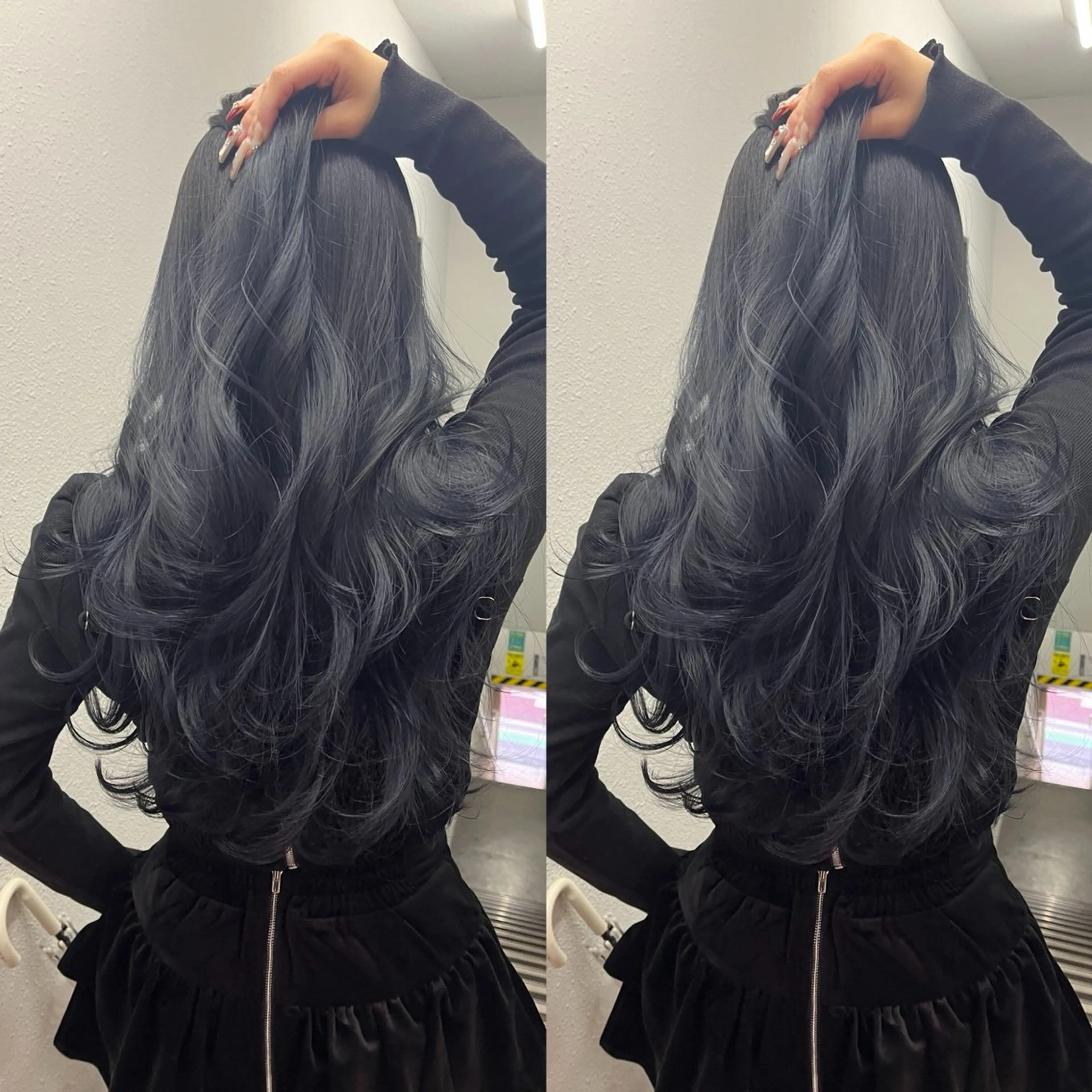 ロング カット ヘアカラー 💗レイヤーショート ボブ艶髪/竜也💗のヘアスタイル