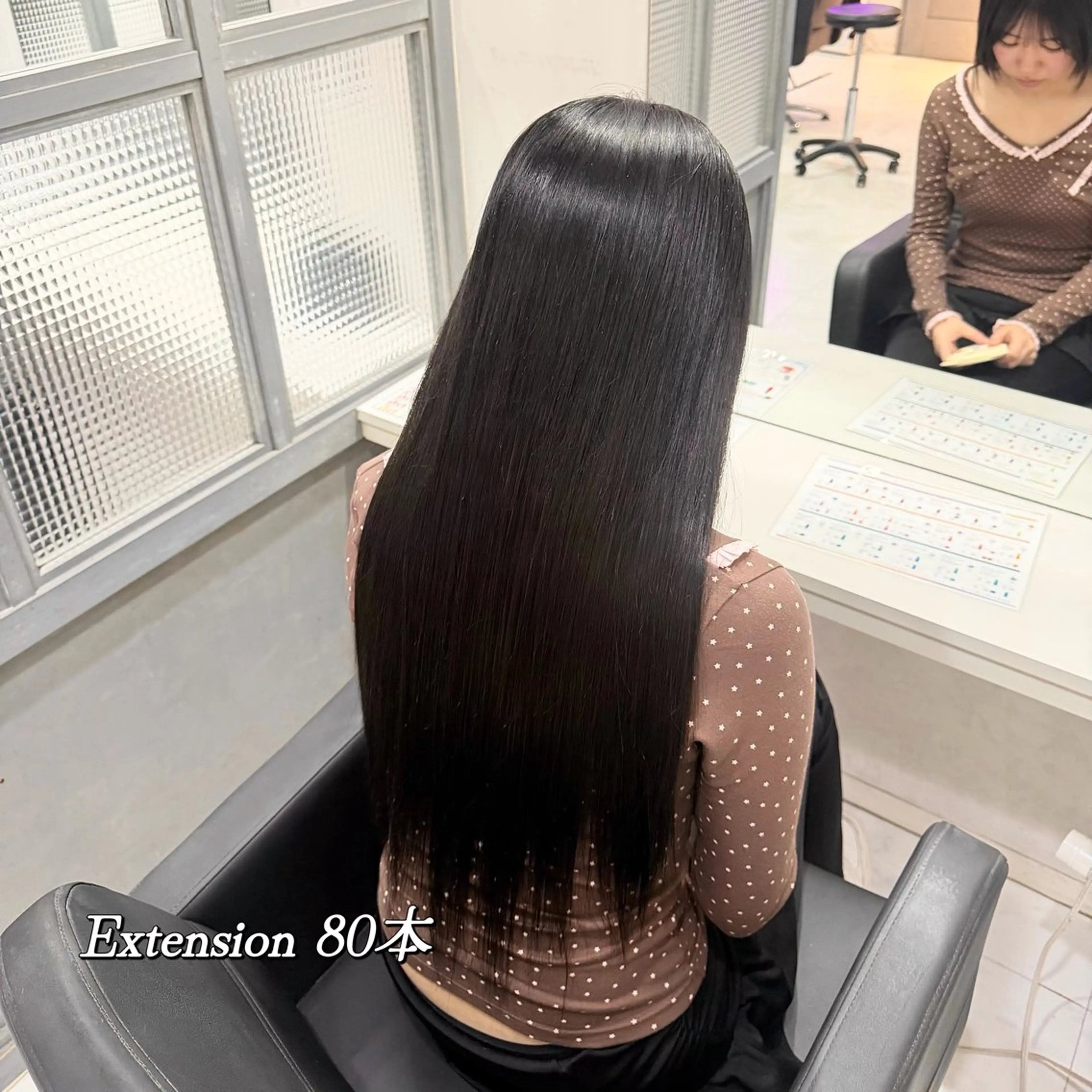 ロング エクステ 🦋REISA🦋 エクステ×ハイトーンのヘアスタイル