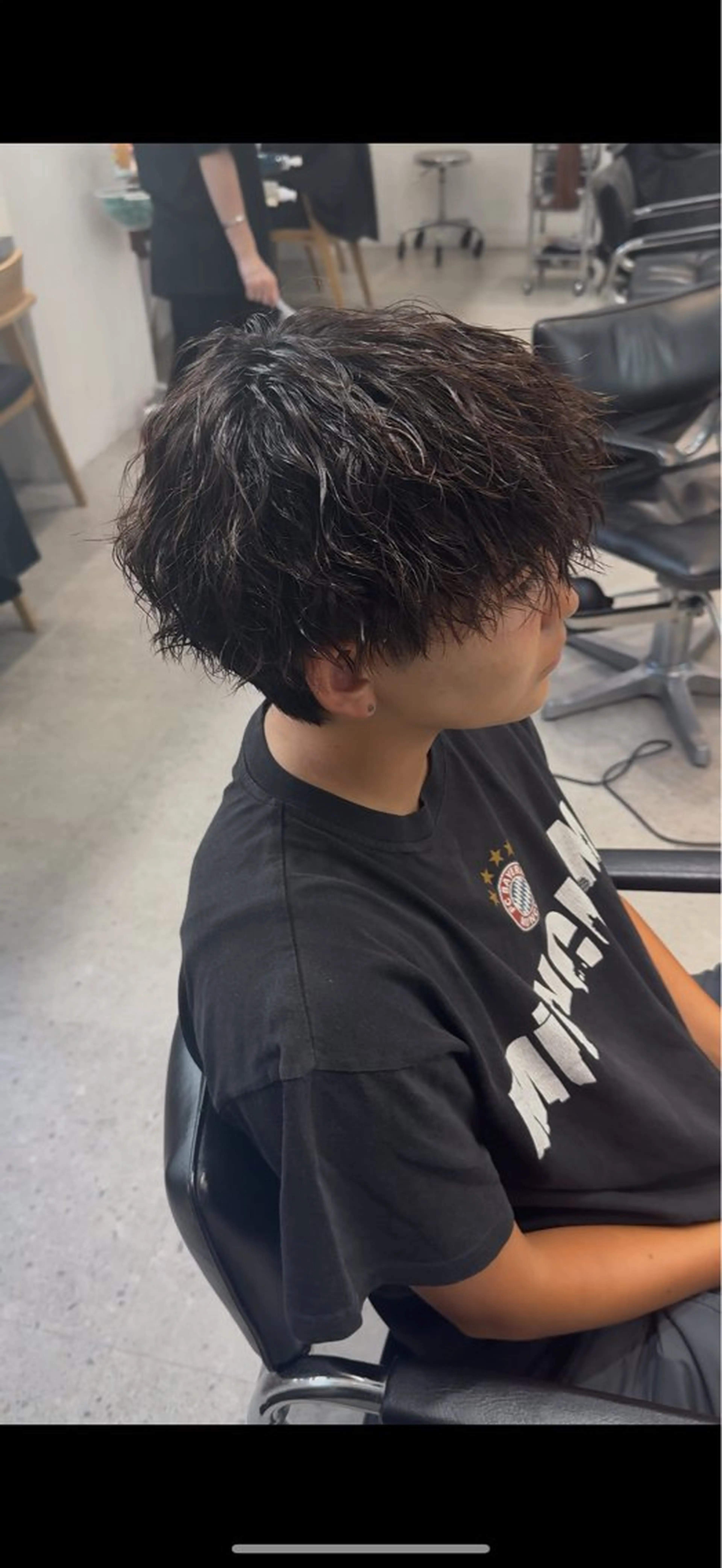 パーマ メンズ 当日予約⭕️ fifth渋谷太田のヘアスタイル
