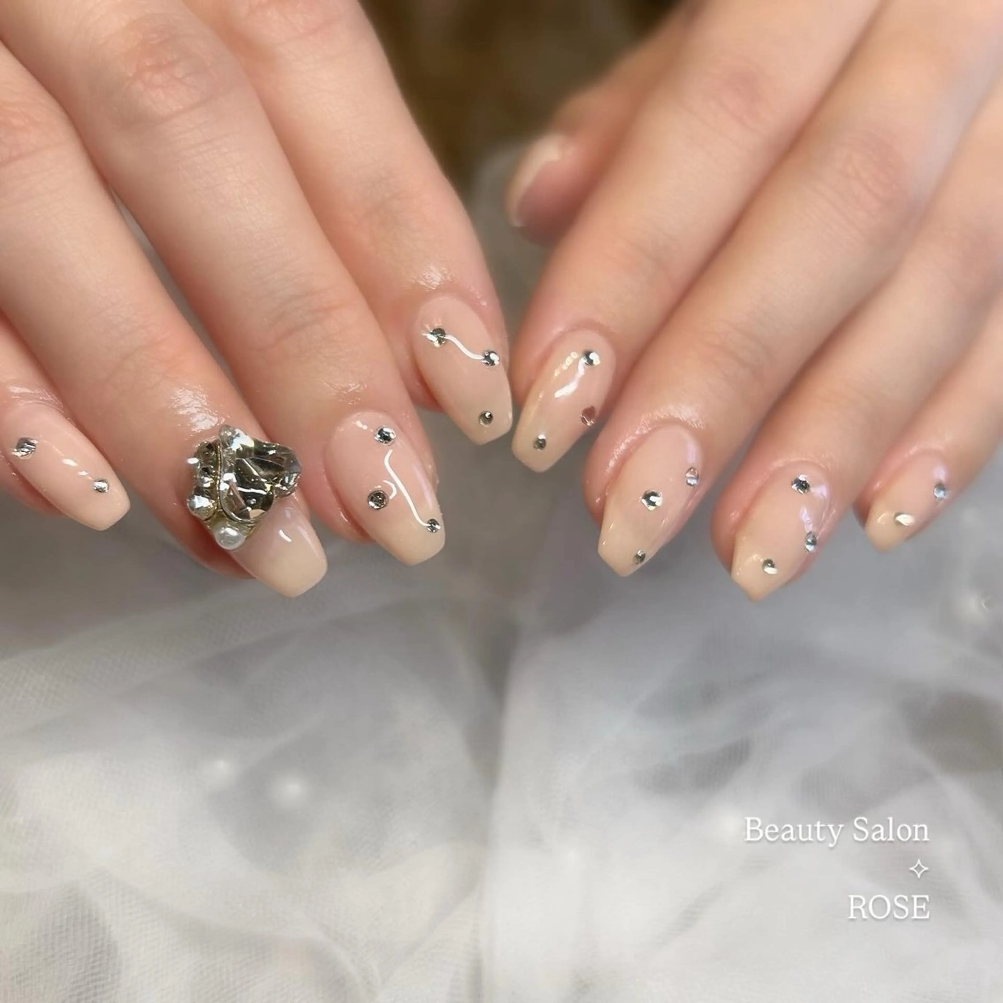 ネイル ハンドネイル ROSE beauty salon所属・ROSEbeauty salon.Momoのネイルデザイン