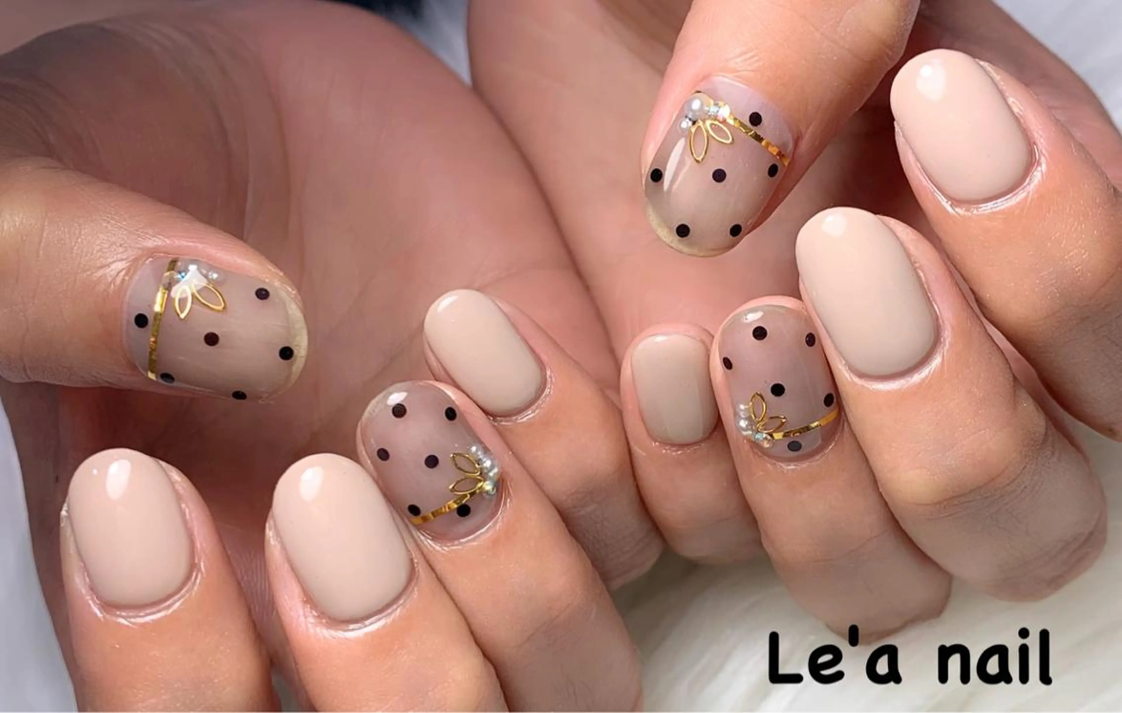 ネイル ワンカラーネイル 'mm所属・'mm  (ミリ) ＭＡＮＡＭＩのネイルデザイン