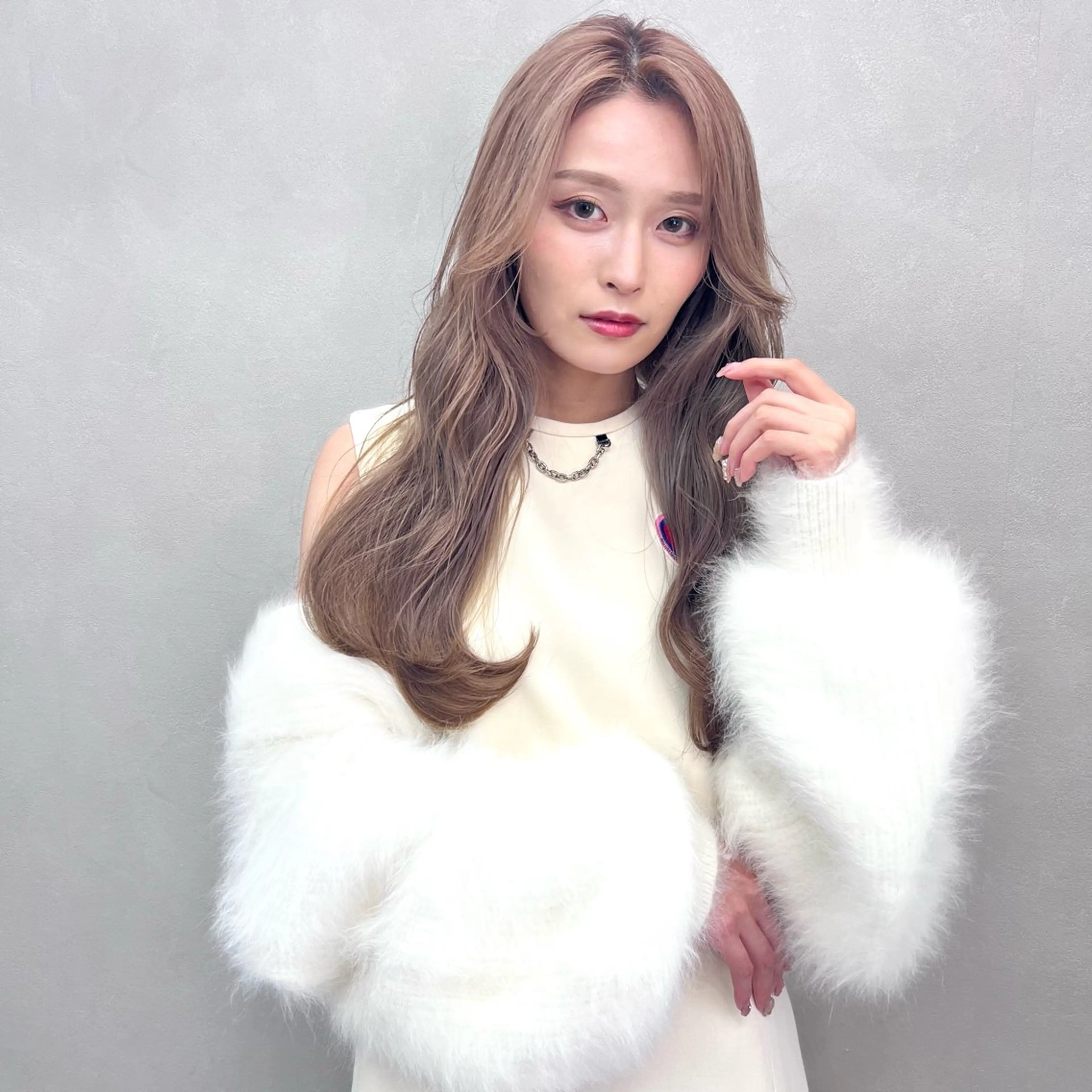 ロング くびれヘア 韓国風ヘア 橋口 亮平のヘアスタイル