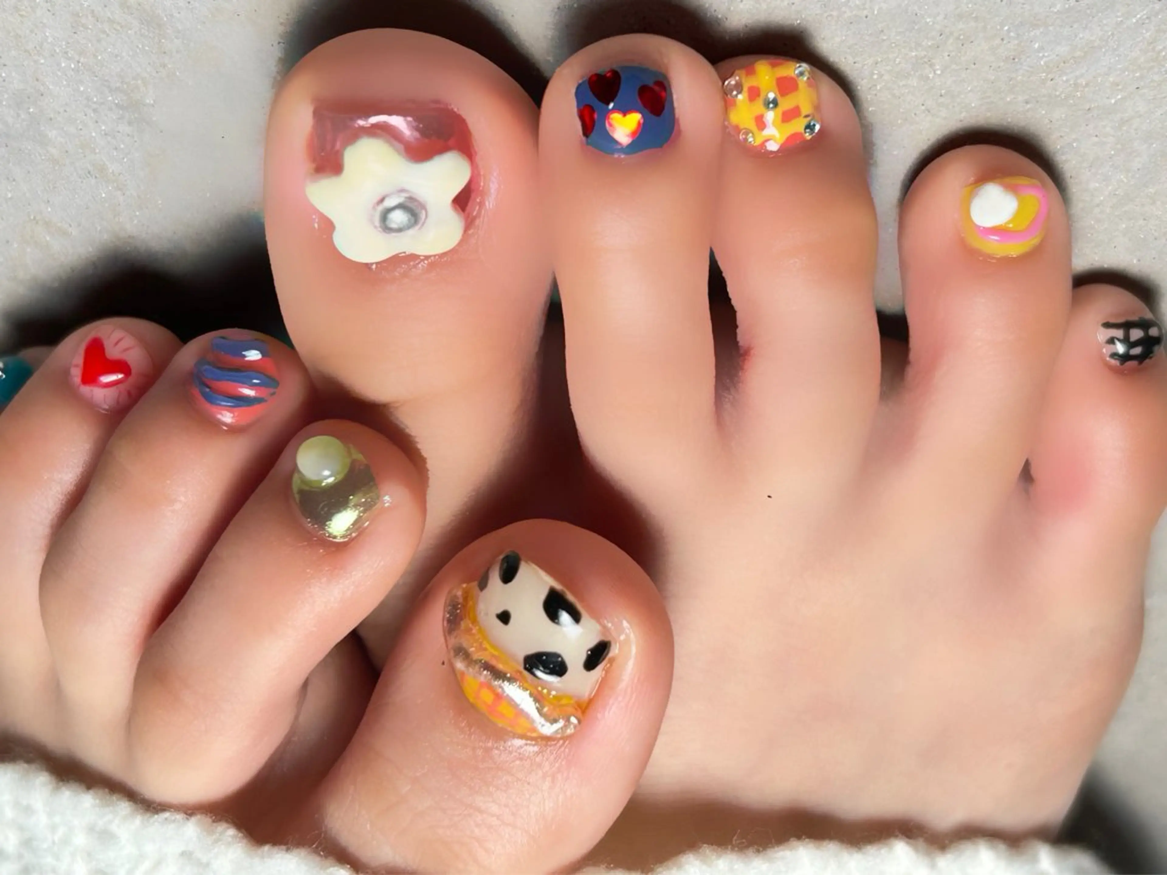 ·˚ ༘ ┊͙デコデコモリモリ nail 🫧🌷🎀🍬🏳️‍⚧️6​〜​10 𐊠𐊯𐊗 ´-の写真