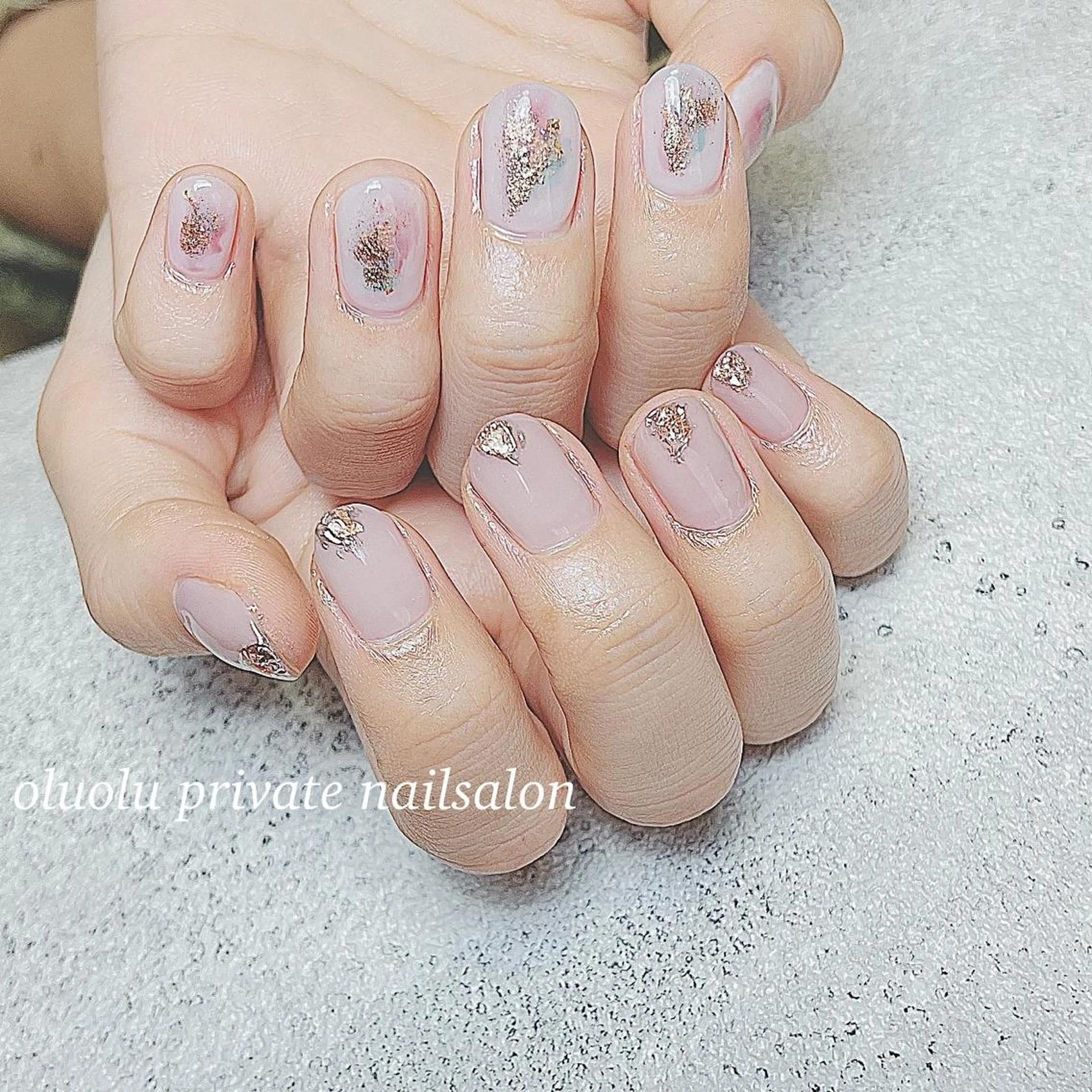 ネイル アートネイル フットネイル ジェルネイル ミラーネイル ニュアンスネイル ハンドネイル 大村 紬華のネイルデザイン