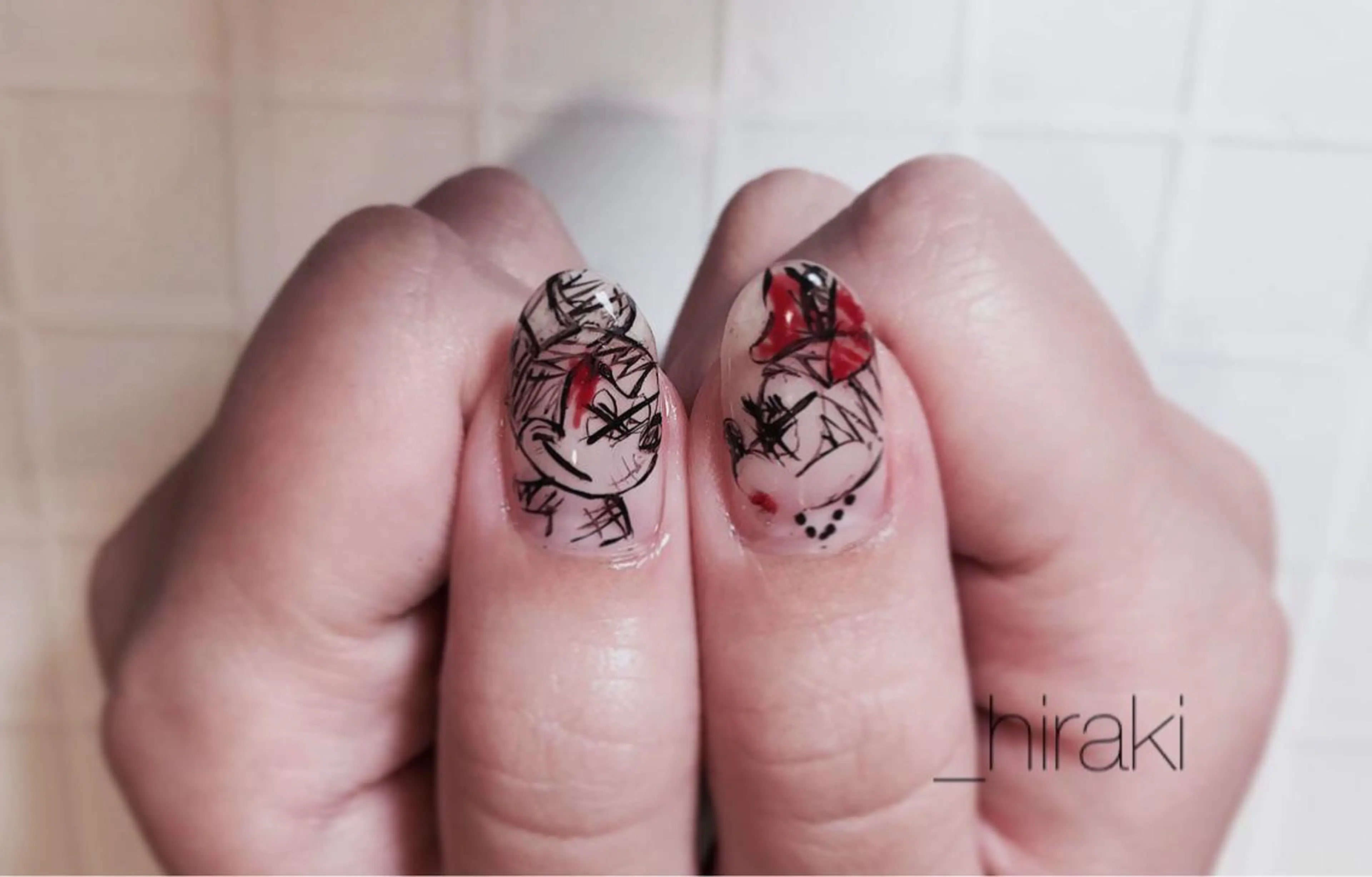 ネイル nail atelier AMBER所属・saori .の眉毛・アイブロウイメージ