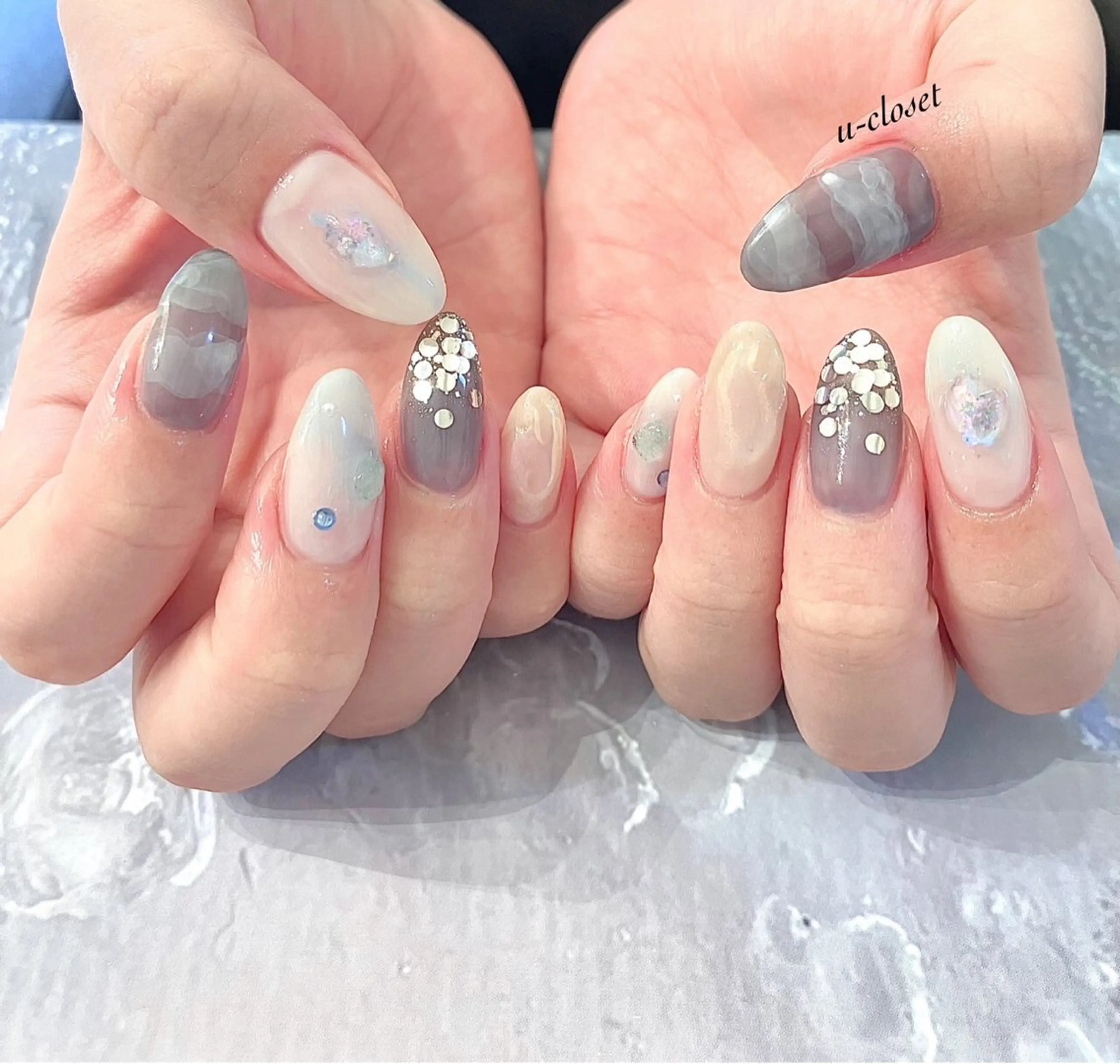 ネイル ハンドネイル u closetのネイルデザイン