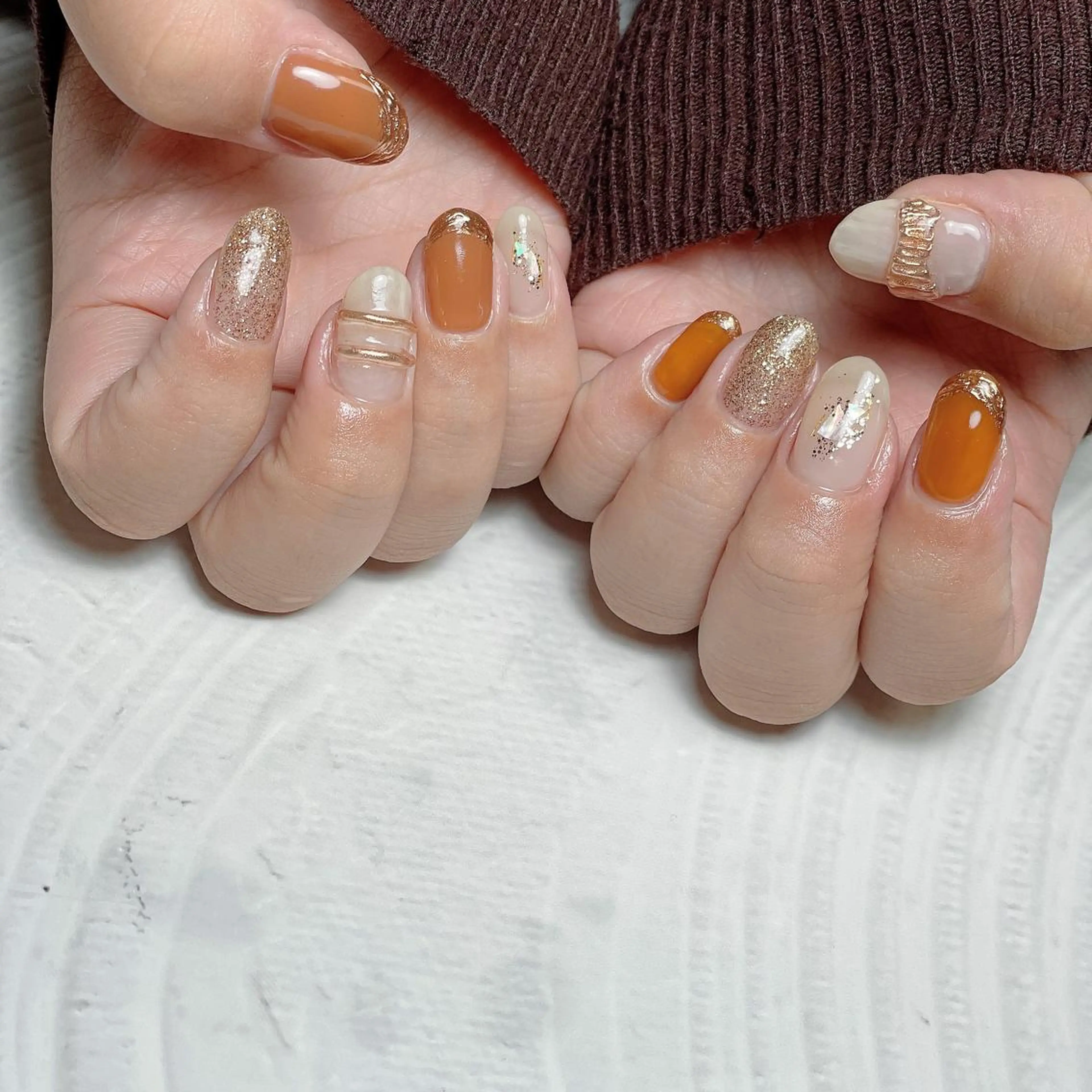 ネイル ニュアンスネイル amulet TOMOMIのネイルデザイン