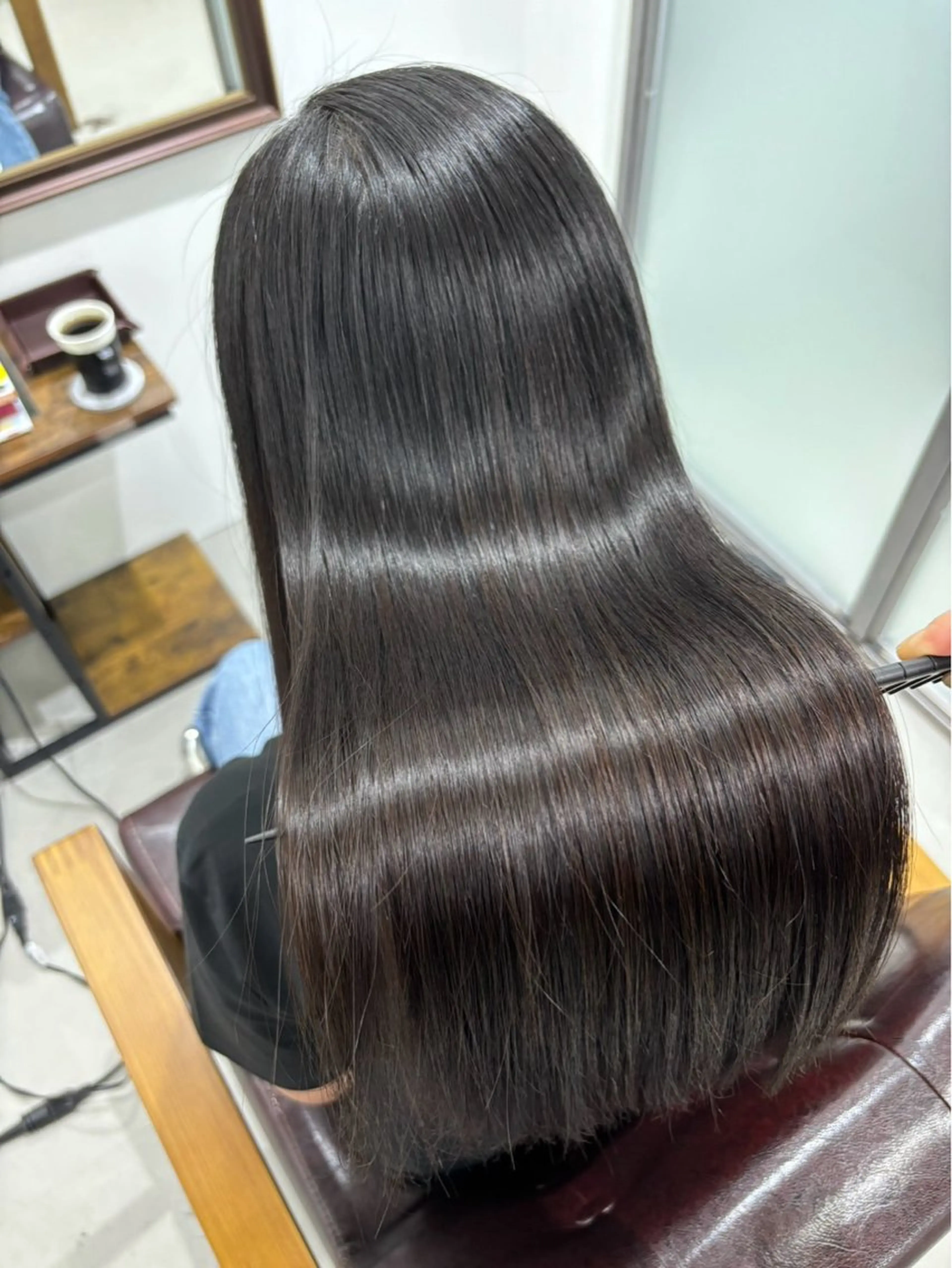 ロング 縮毛矯正 Dice朋生/神戸/ メンズパーマ/パーマのヘアスタイル