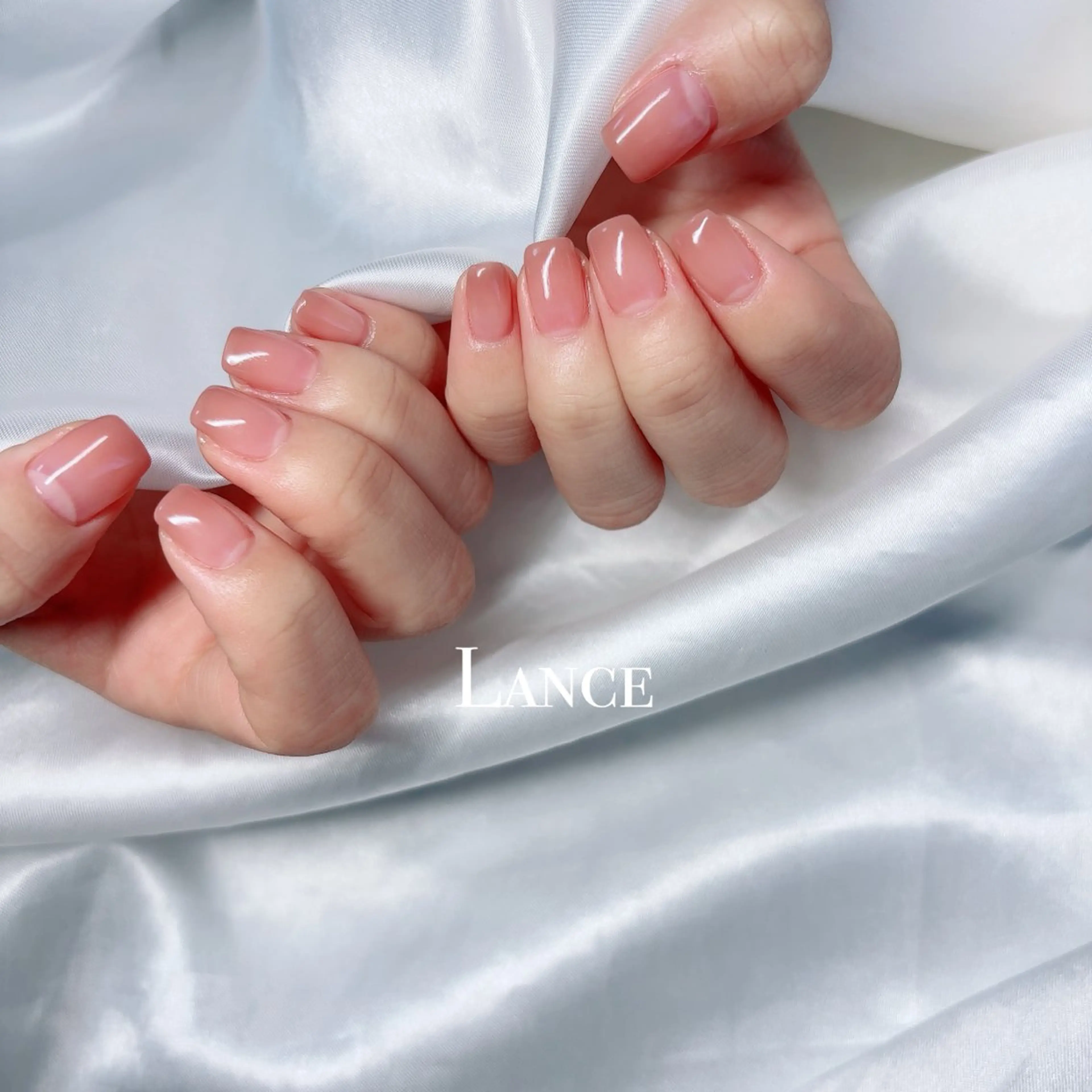 ネイル オーロラネイル フットネイル 韓国ネイル マグネットネイル ワンホンネイル ハンドネイル Lance nailのネイルデザイン