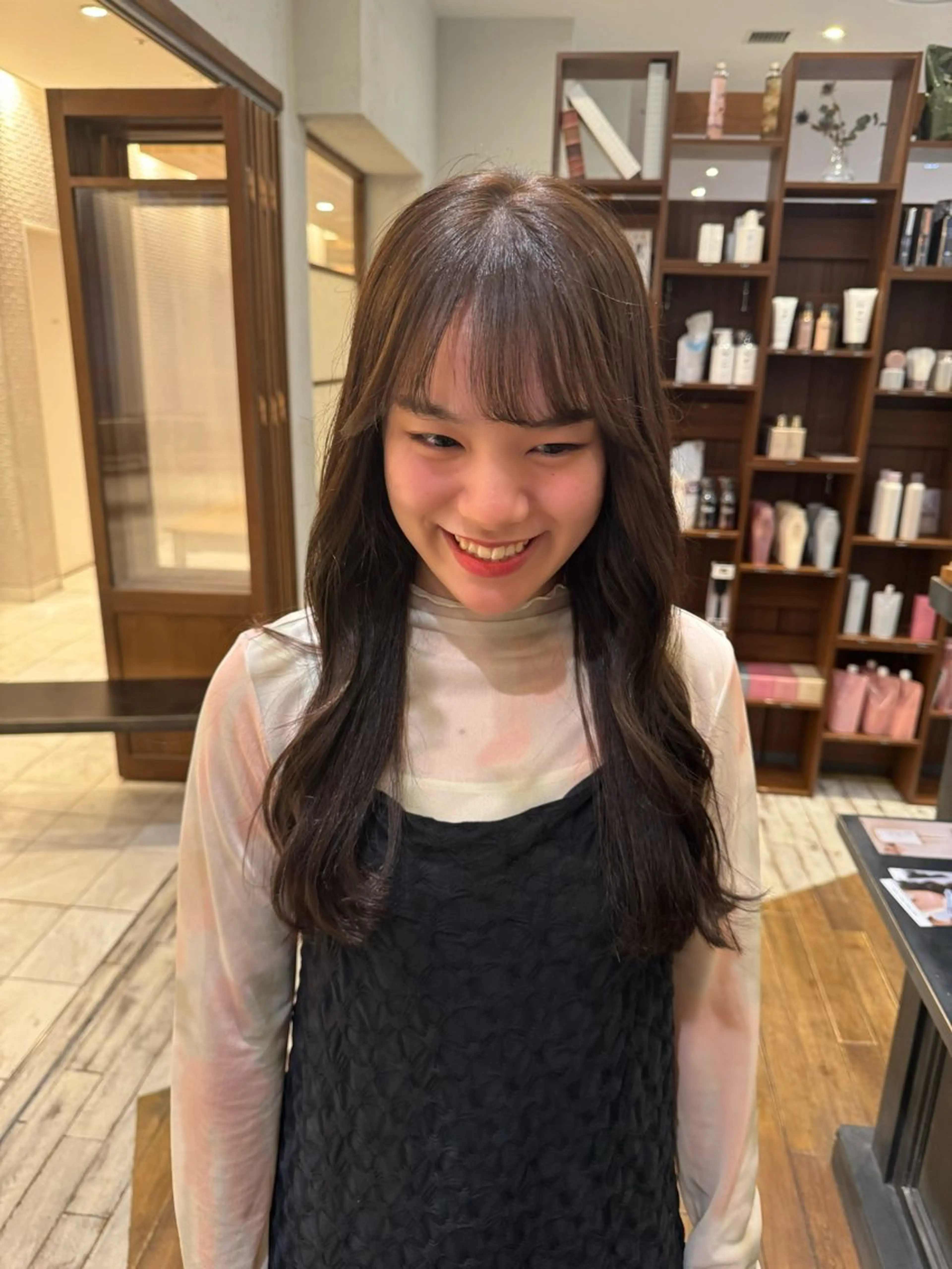 ロング カラー joemi by unami所属・Aya/パーマ /表参道のヘアスタイル