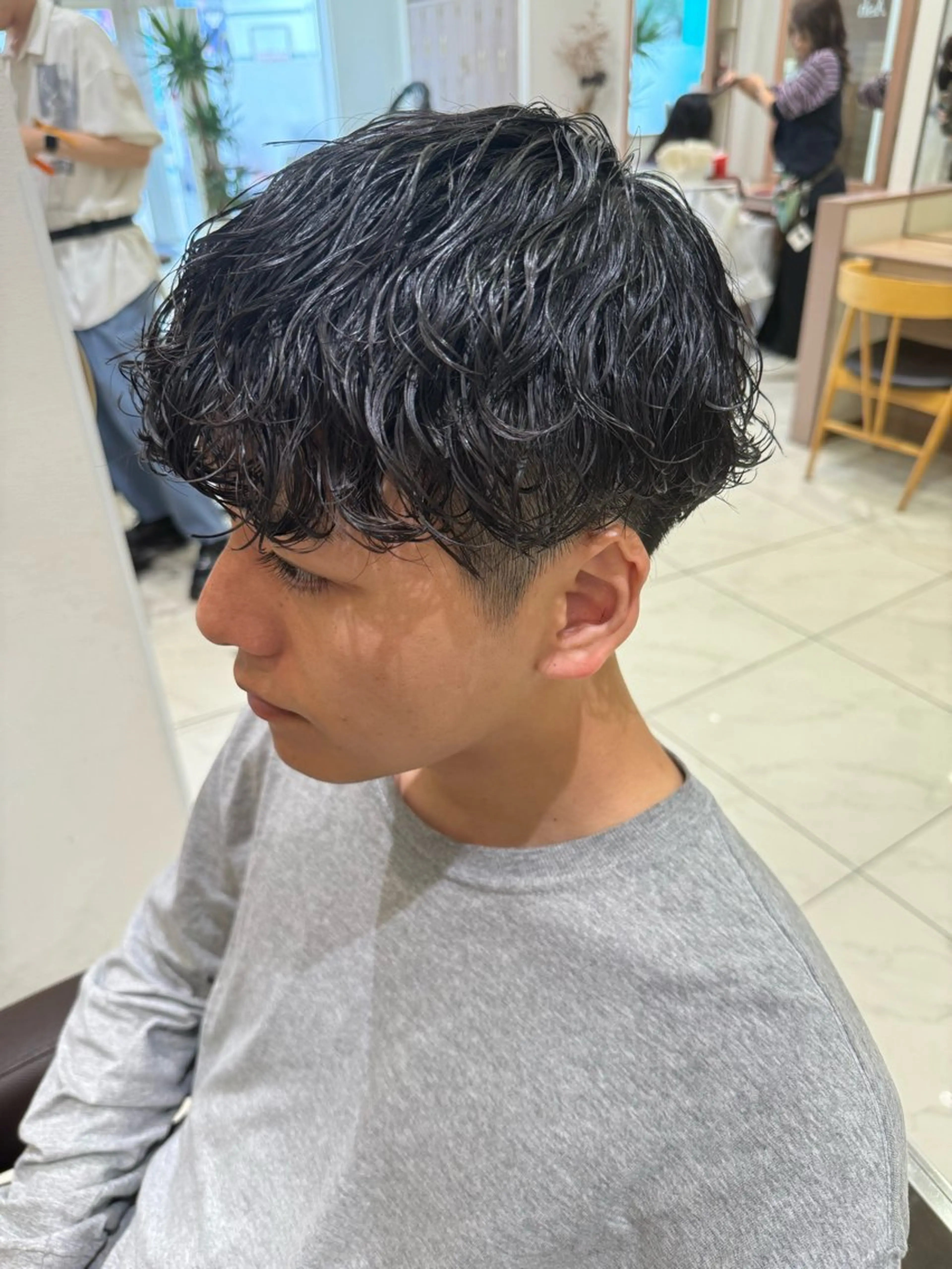 ショート パーマ メンズ メンズパーマ スパイラルパーマ カット パーマ メンズパーマ特化/ KAORU/店長のヘアスタイル