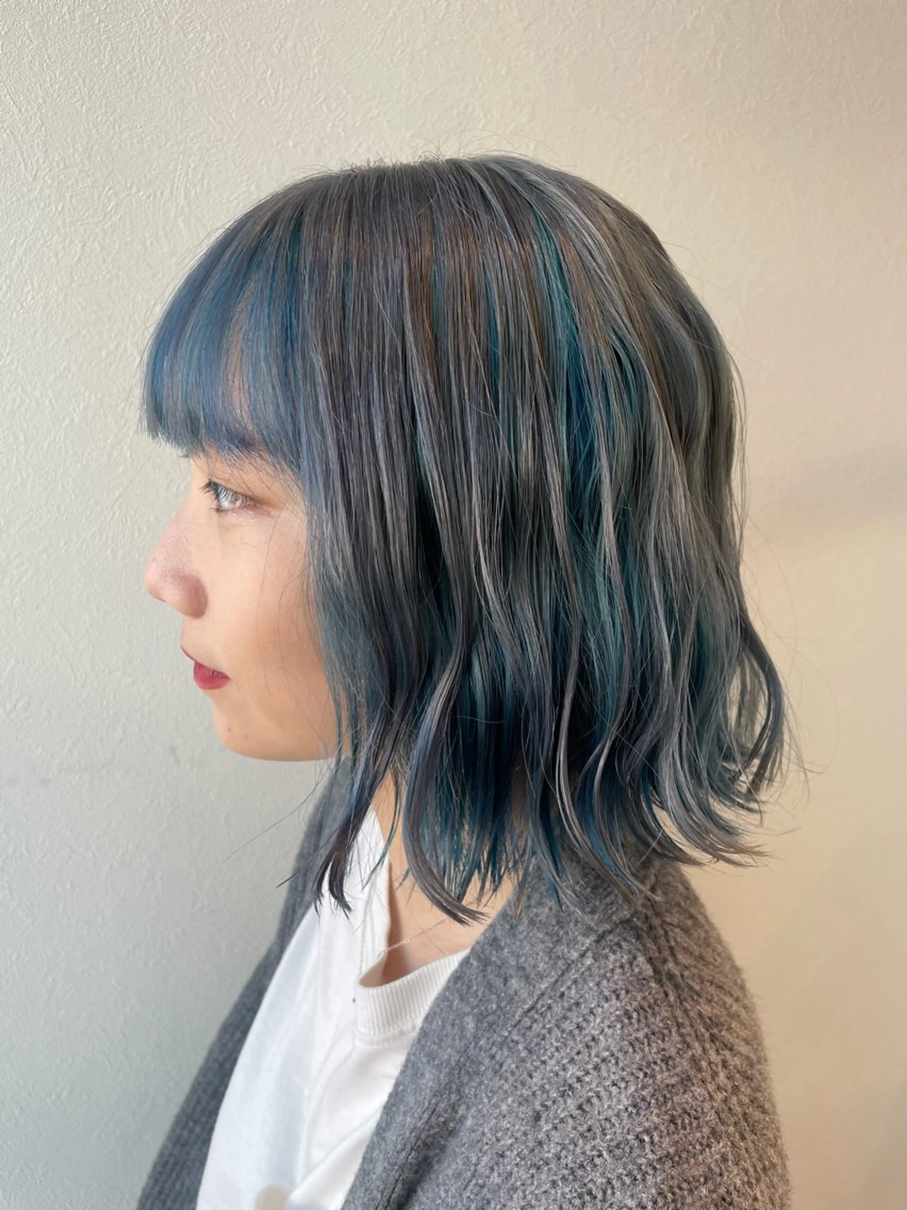 ショート カラー カット ヘアカラー SARA古賀店 かすみ🐬🩵のヘアスタイル