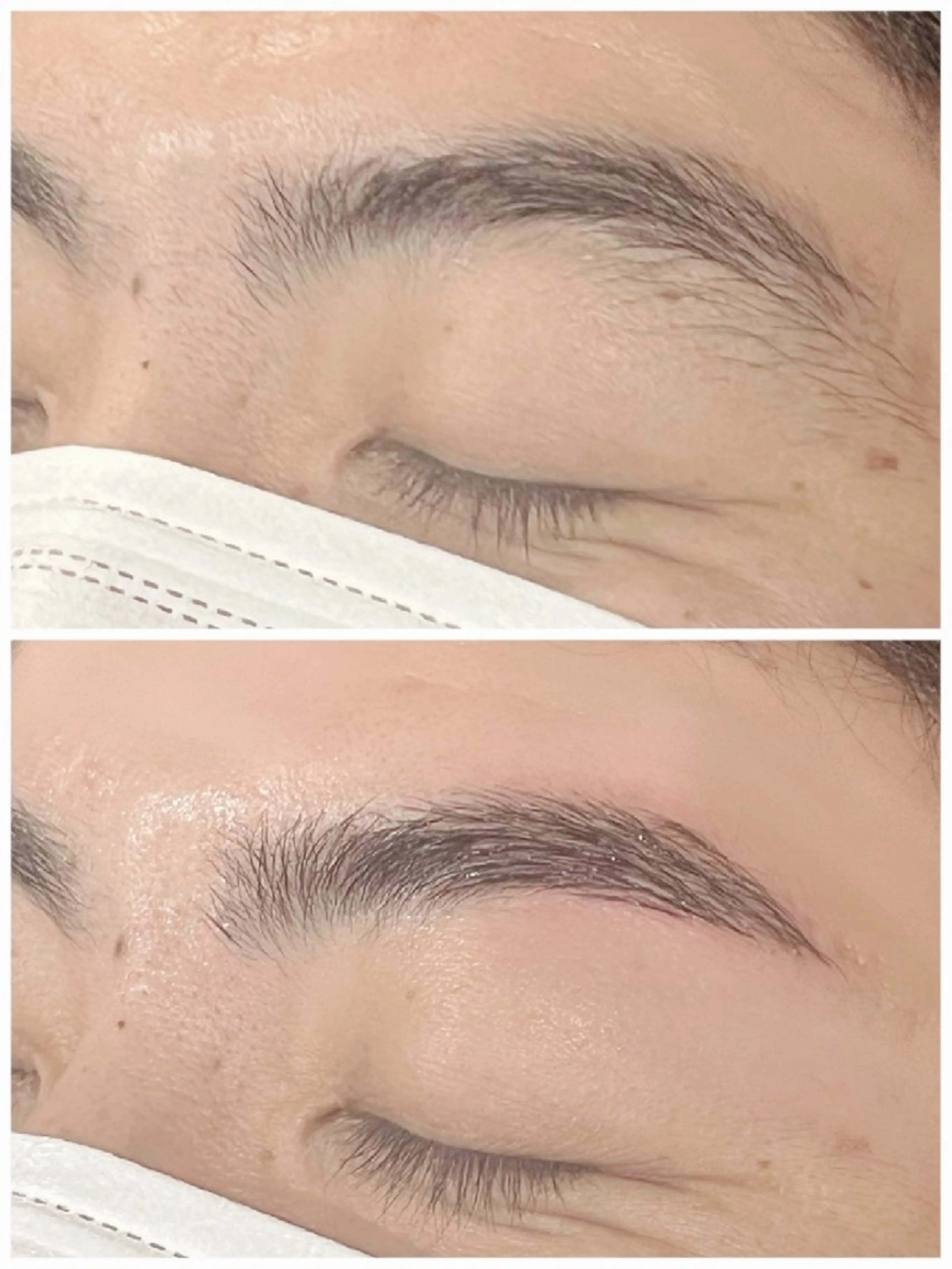 メンズ アイブロウ メンズアイブロウ 眉毛ワックス脱毛 ワックス脱毛 その他(アイブロウ) KPlus 所属・KPlus + 瞳🌸の眉毛・アイブロウイメージ