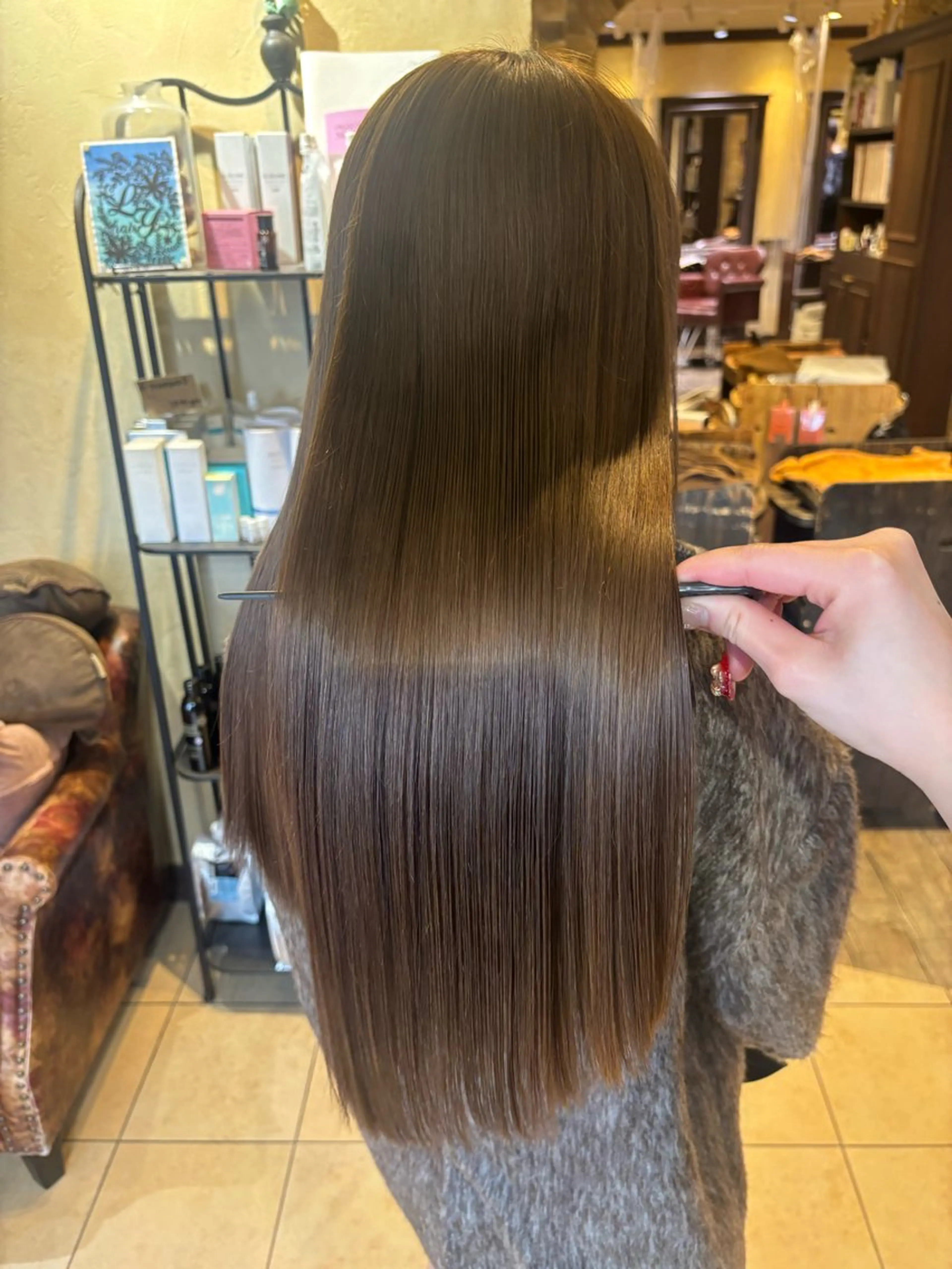 カラー ヘアカラー トリートメント Ly hair / nanoha🤍のヘアスタイル