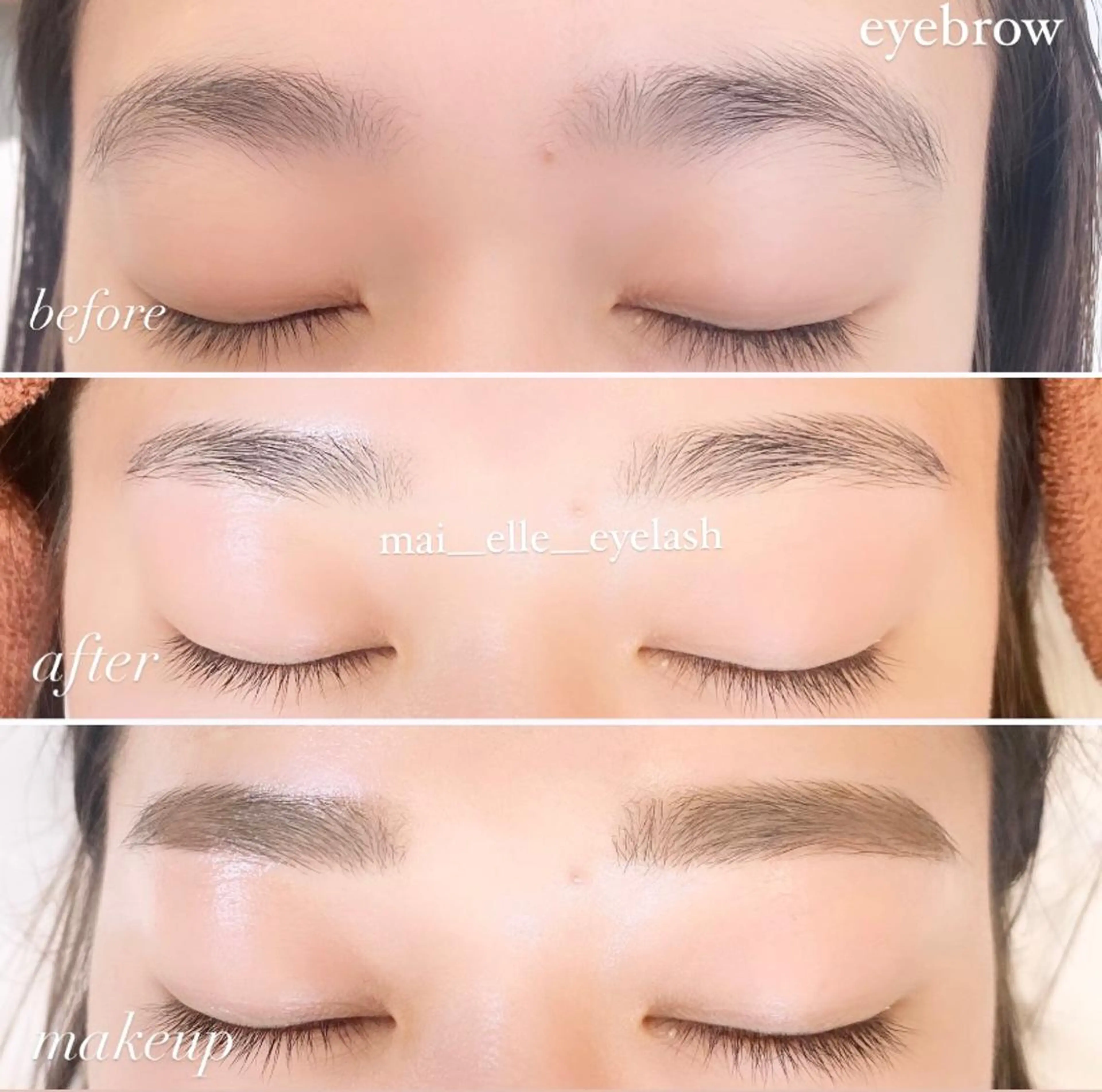 アイブロウ frill eye beauty by ELLE所属・ふわ眉✴︎うぶ眉 🌸maiの眉毛・アイブロウイメージ