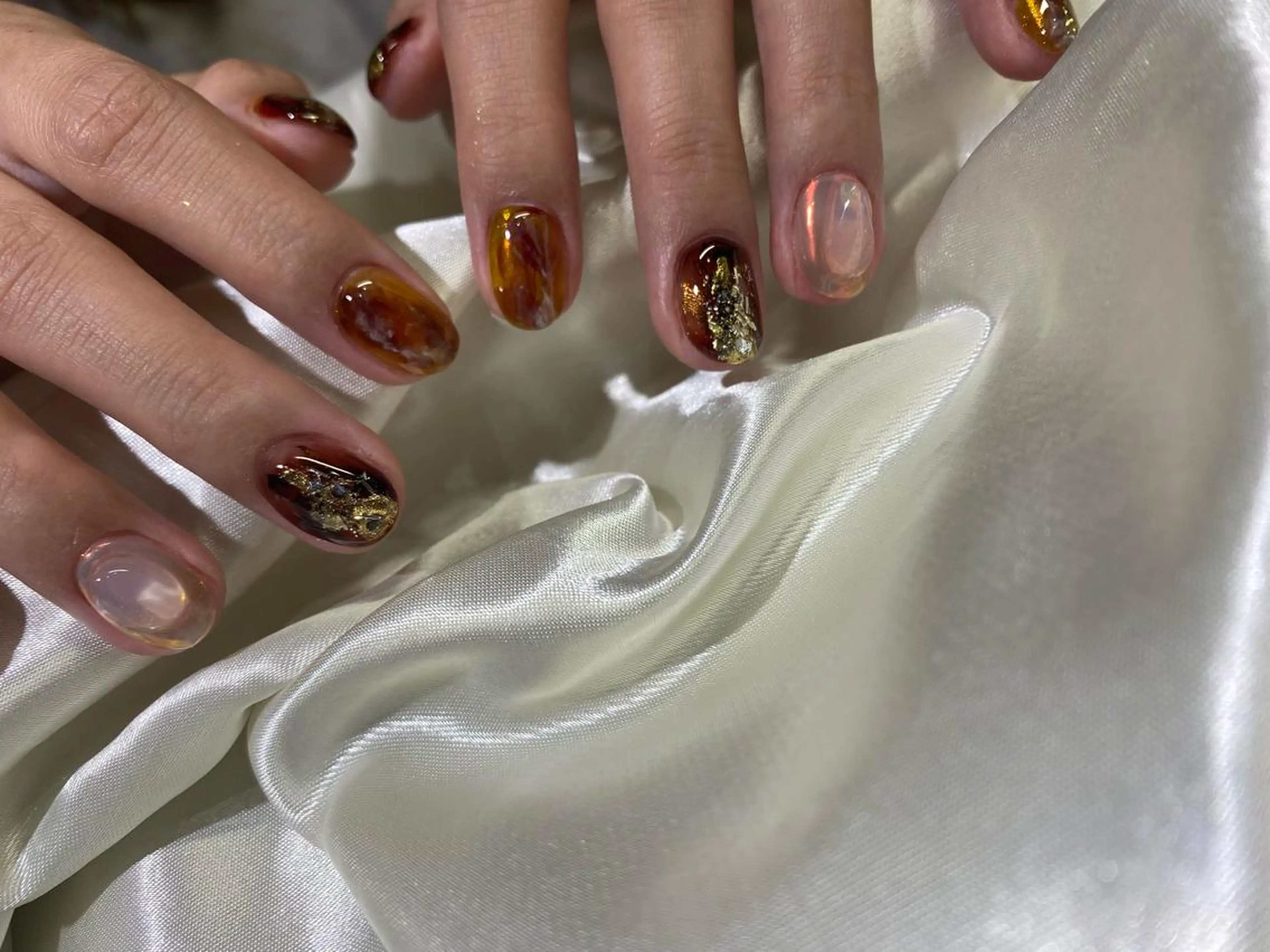 ネイル 持ち込み ニュアンスネイル Charme. NOBUKOのネイルデザイン