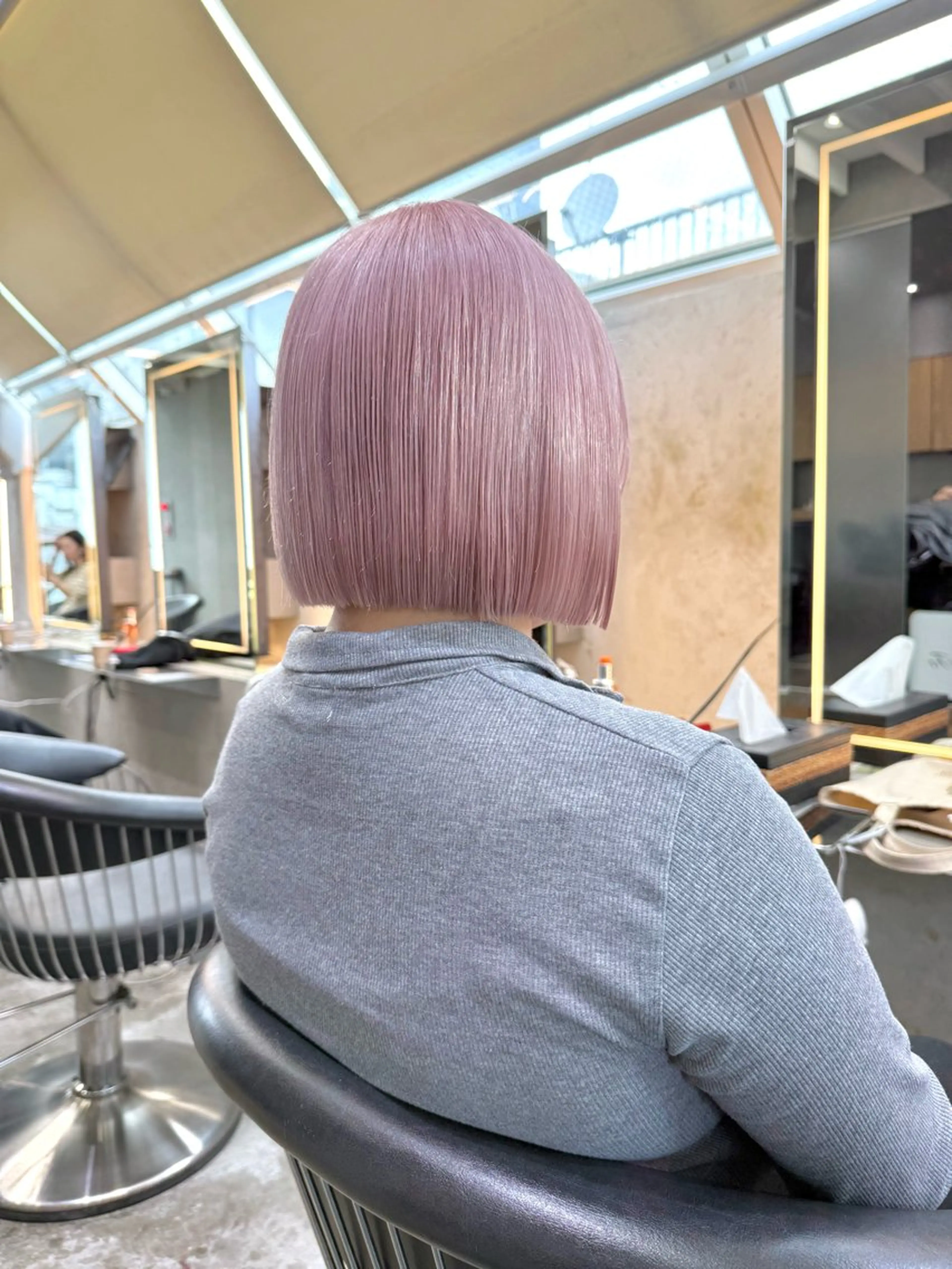 ショート カラー カット ヘアカラー トリートメント 髪質改善/ボブ/ ハイトーン❣️yuiのヘアスタイル