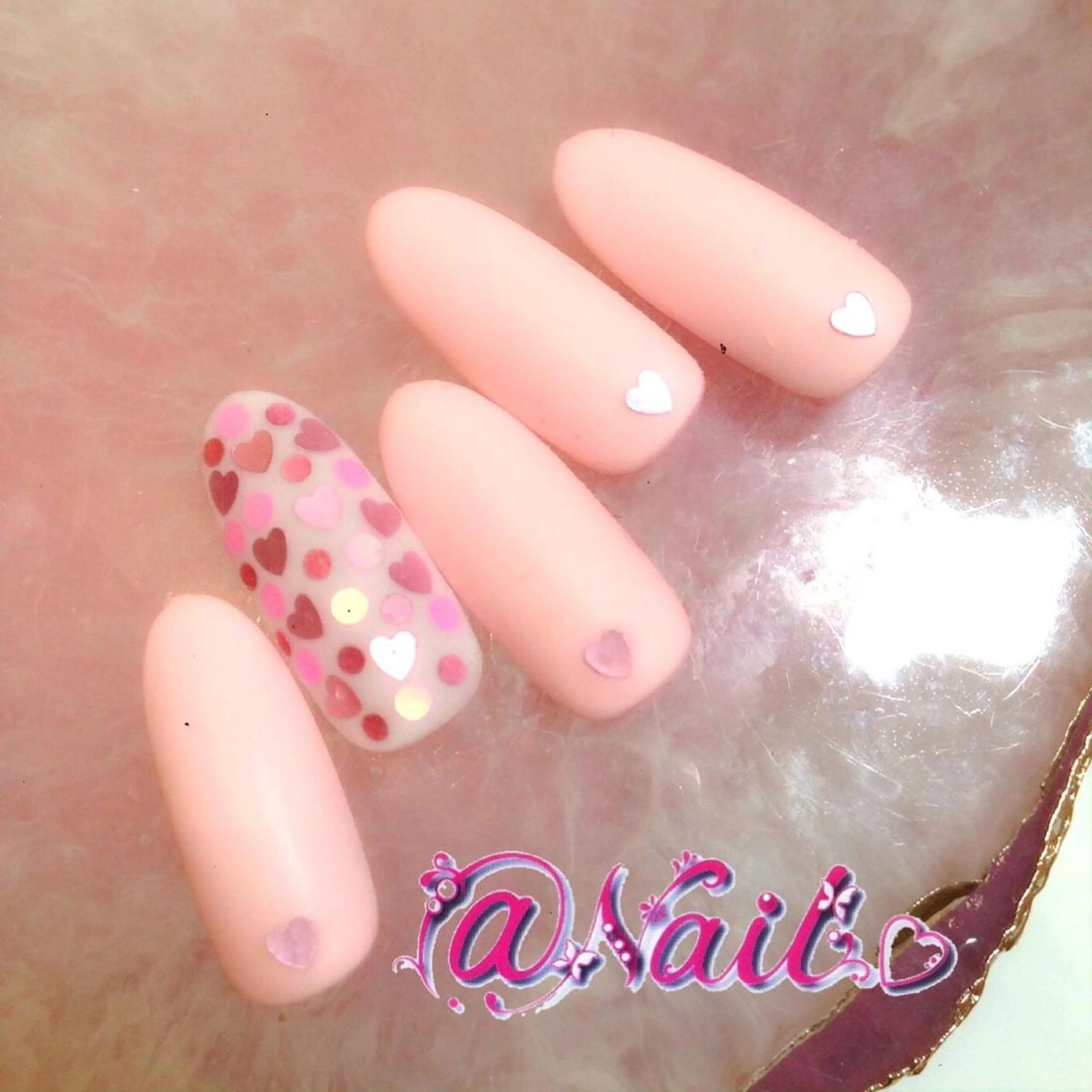 ネイル ネイルチップ 小尾 栞のネイルデザイン