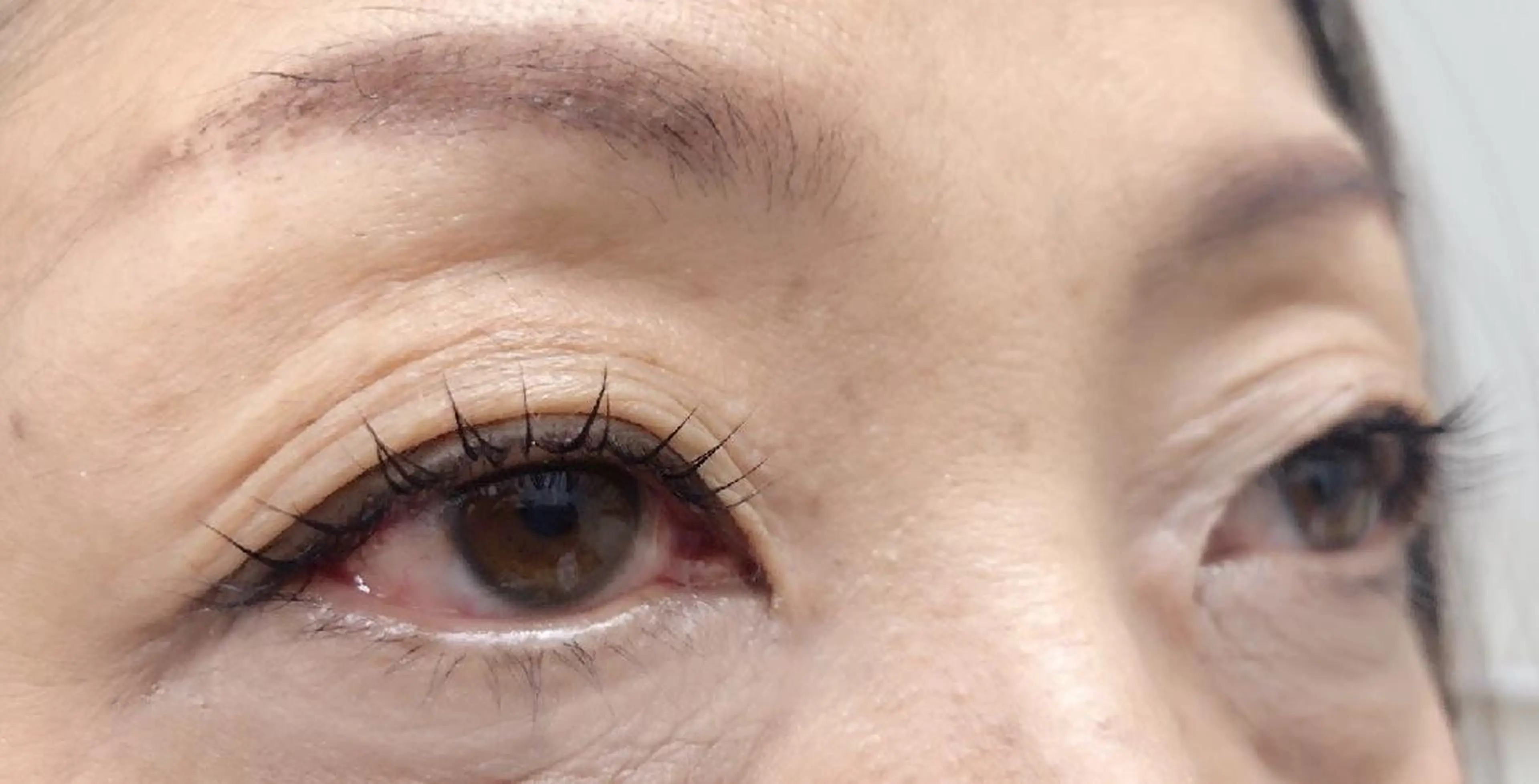 マツエク・マツパ 付け放題 フラットラッシュ ナチュラル まつげパーマ 下まつげエクステ マツパ 吉岡 ゆうなのマツエク・マツパデザイン