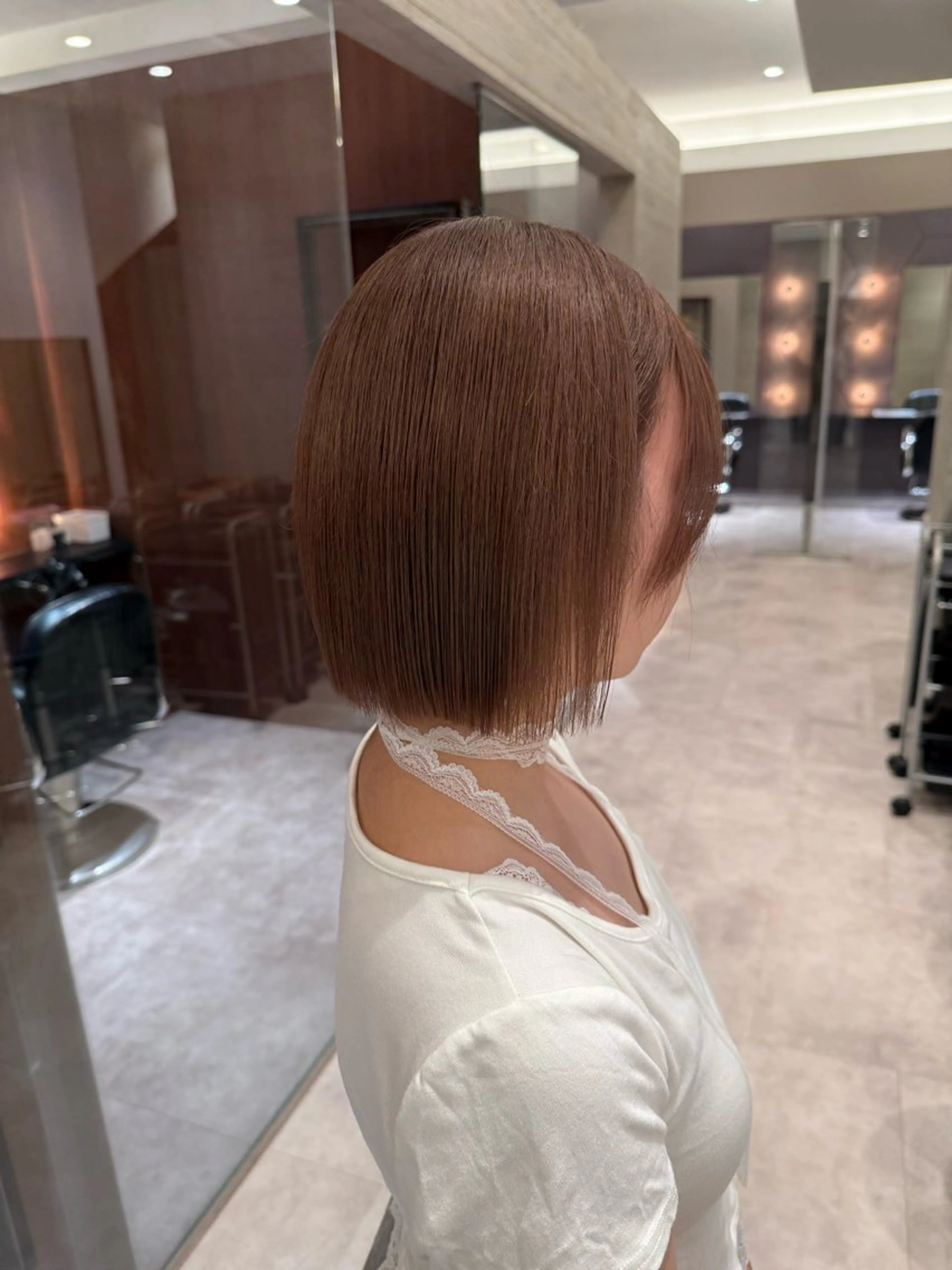 【残り１名様限定💥💥💥】営業後無料ボブカットモデルの写真