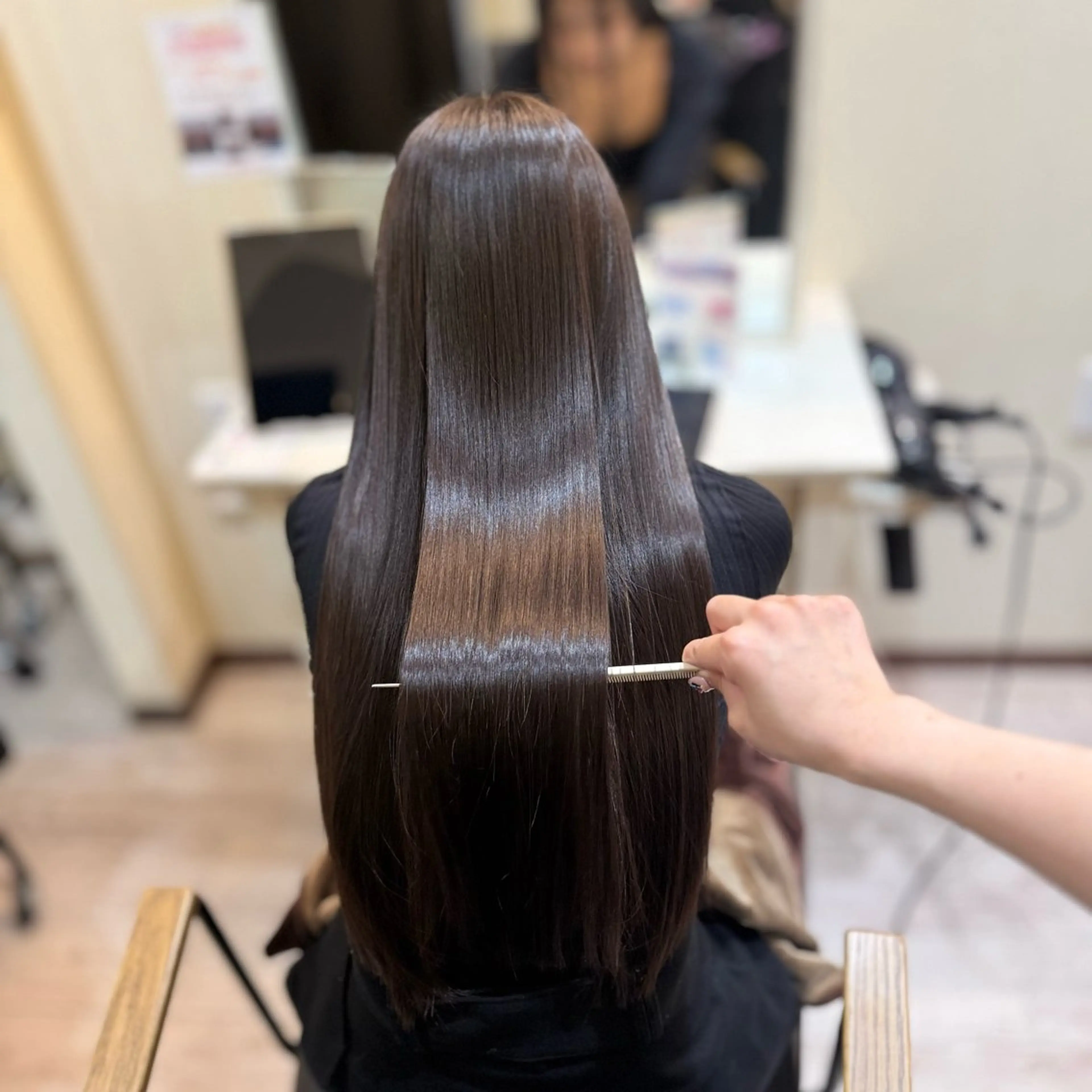 ロング カラー 似合わせレイヤー / 栄 / はるな🌼のヘアスタイル