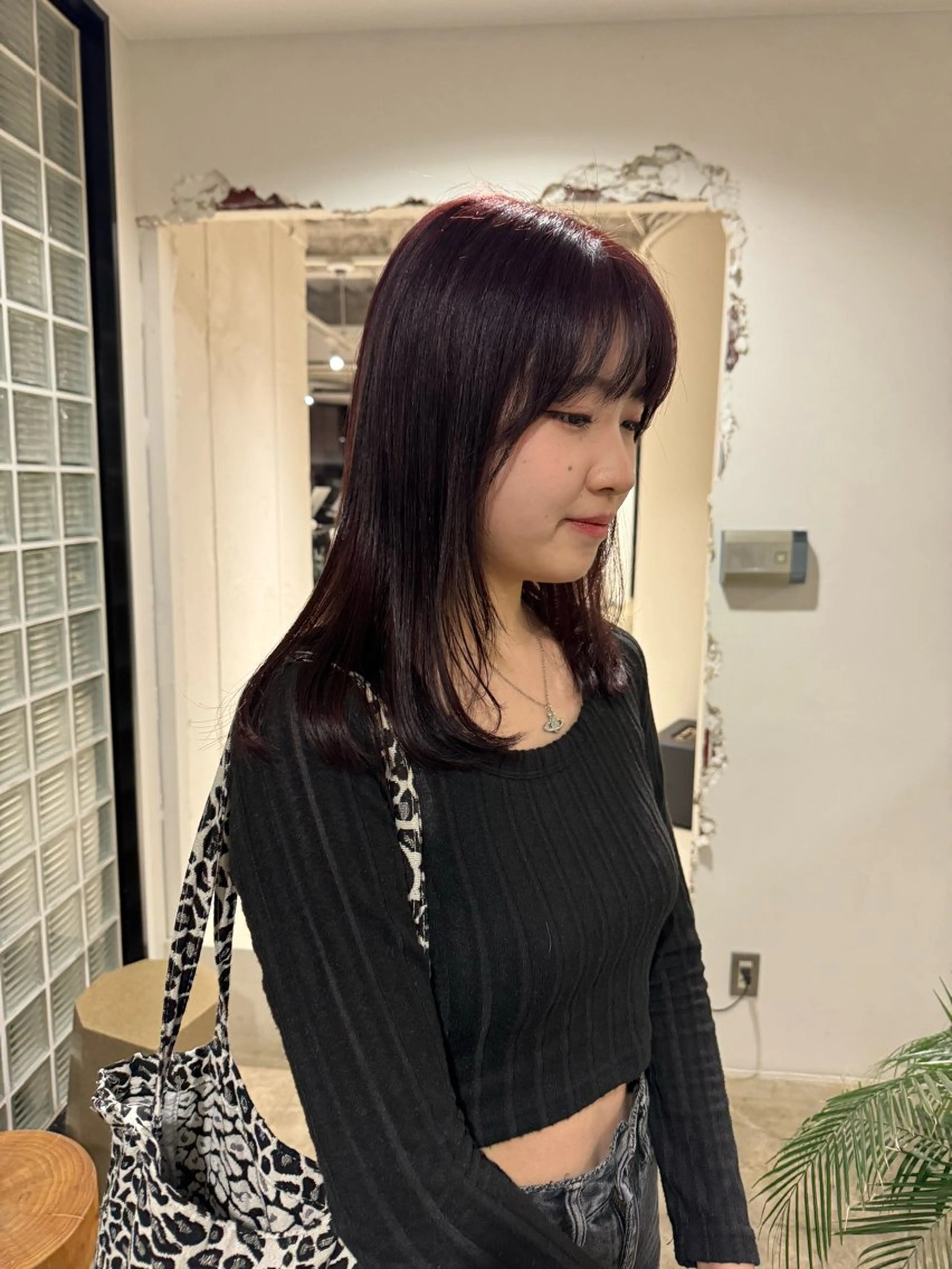 ロング カット ヘアカラー トリートメント ヘッドスパ AIKA /大阪美容室のヘアスタイル