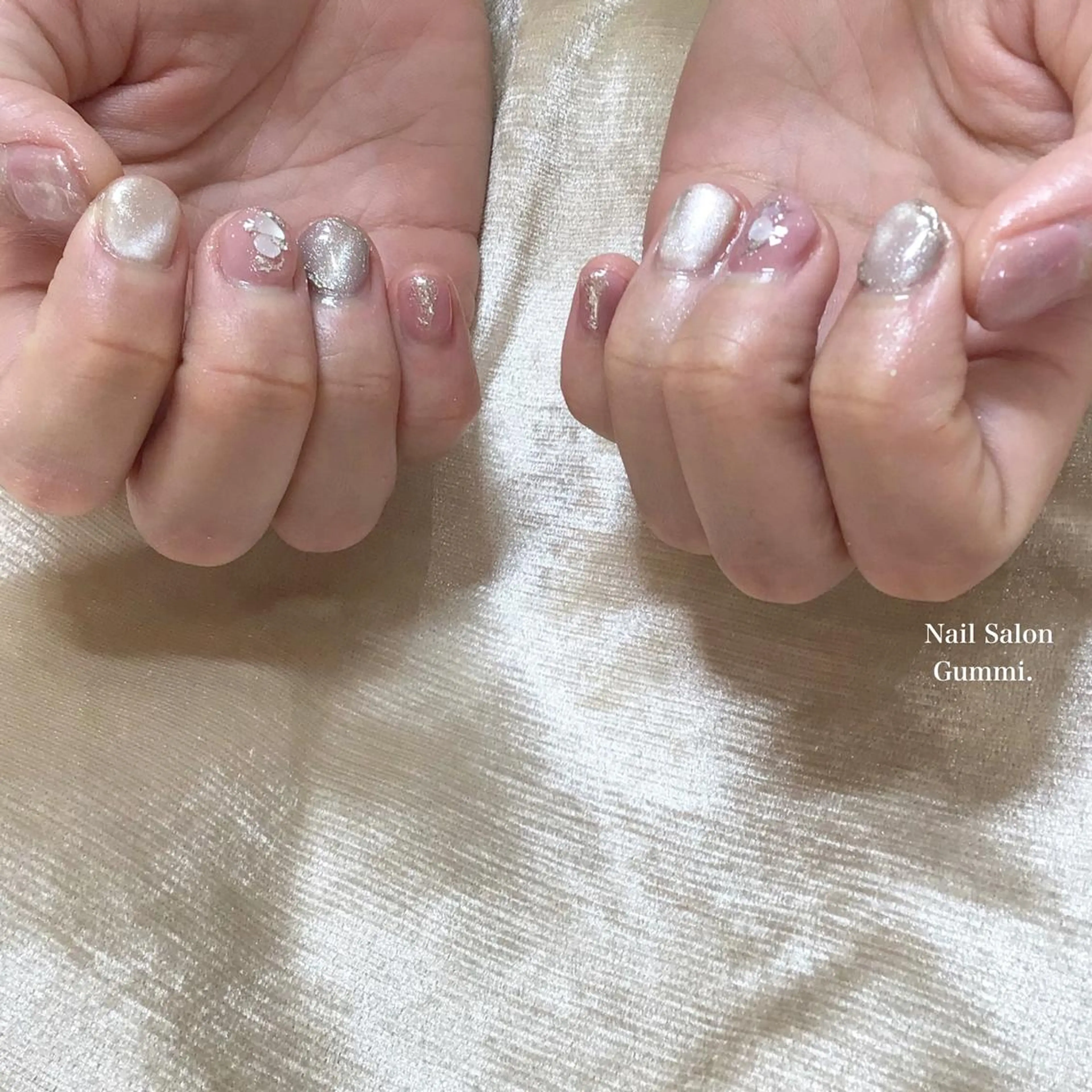 ネイル ブライダルネイル Nail Salon Gummi.のネイルデザイン