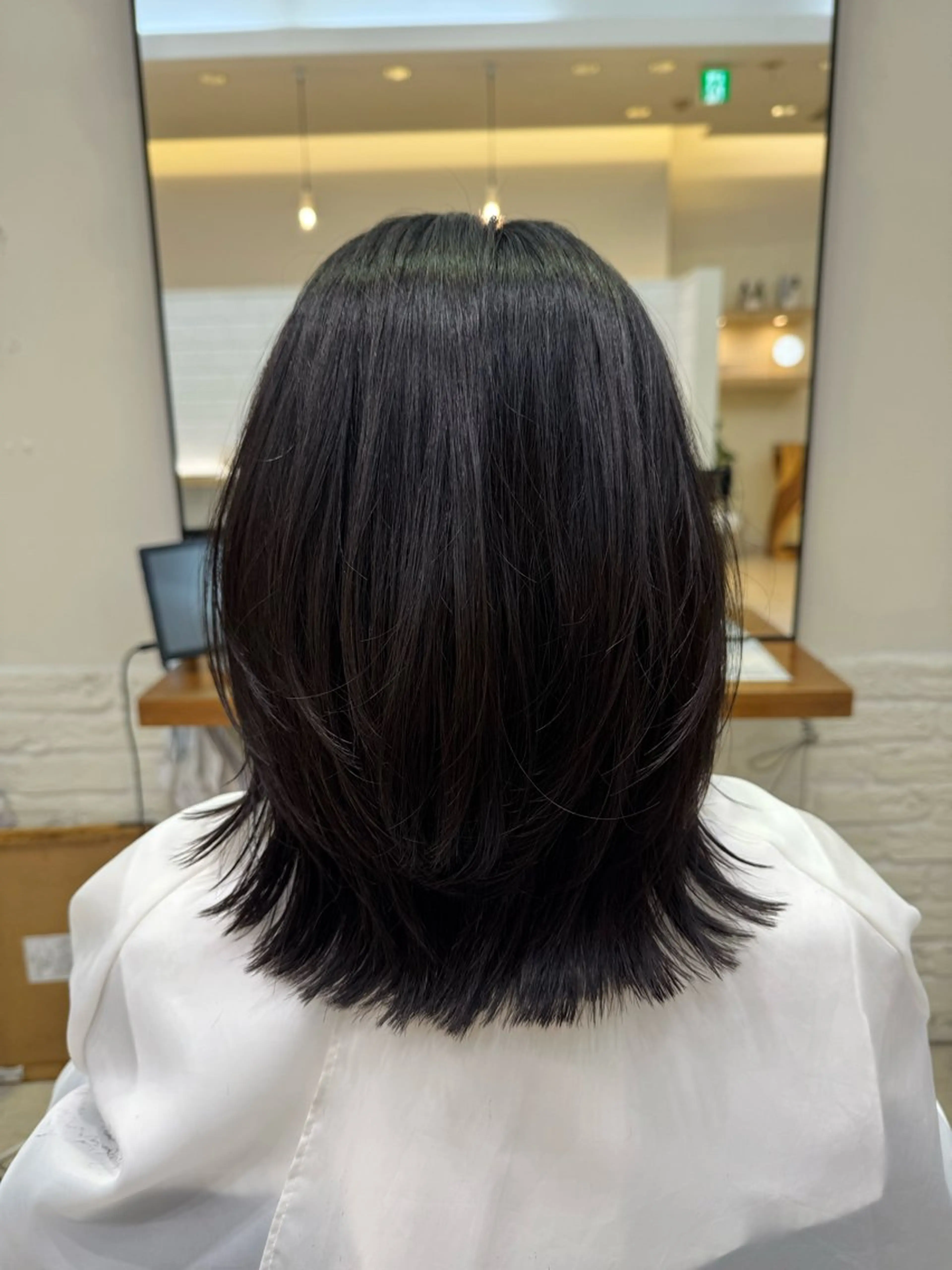 ミディアム ⭐︎ミディアム 深井朱莉⭐︎のヘアスタイル