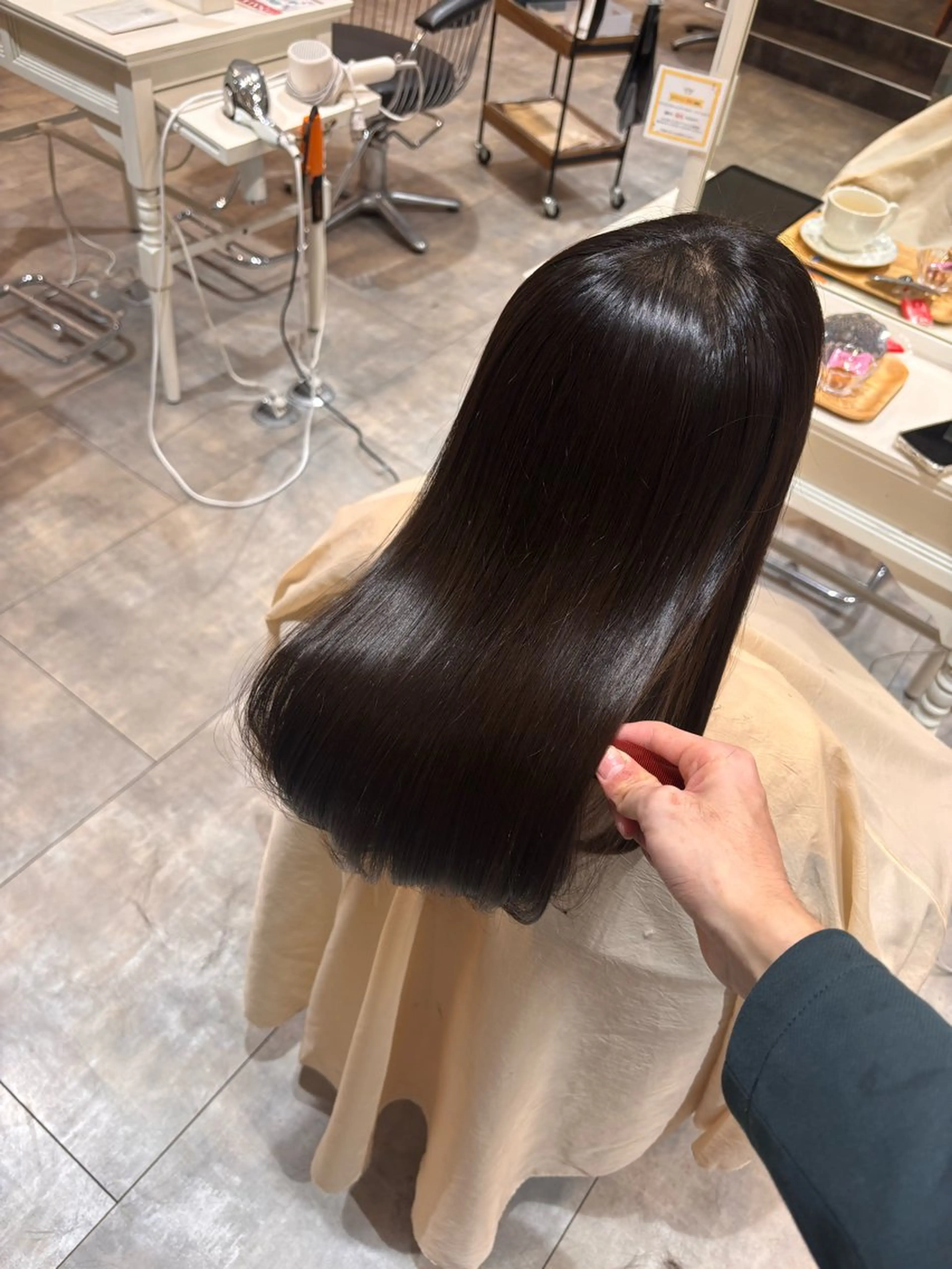 ロング 伸ばしかけ 髪質改善 髪質改善 田中大貴のヘアスタイル