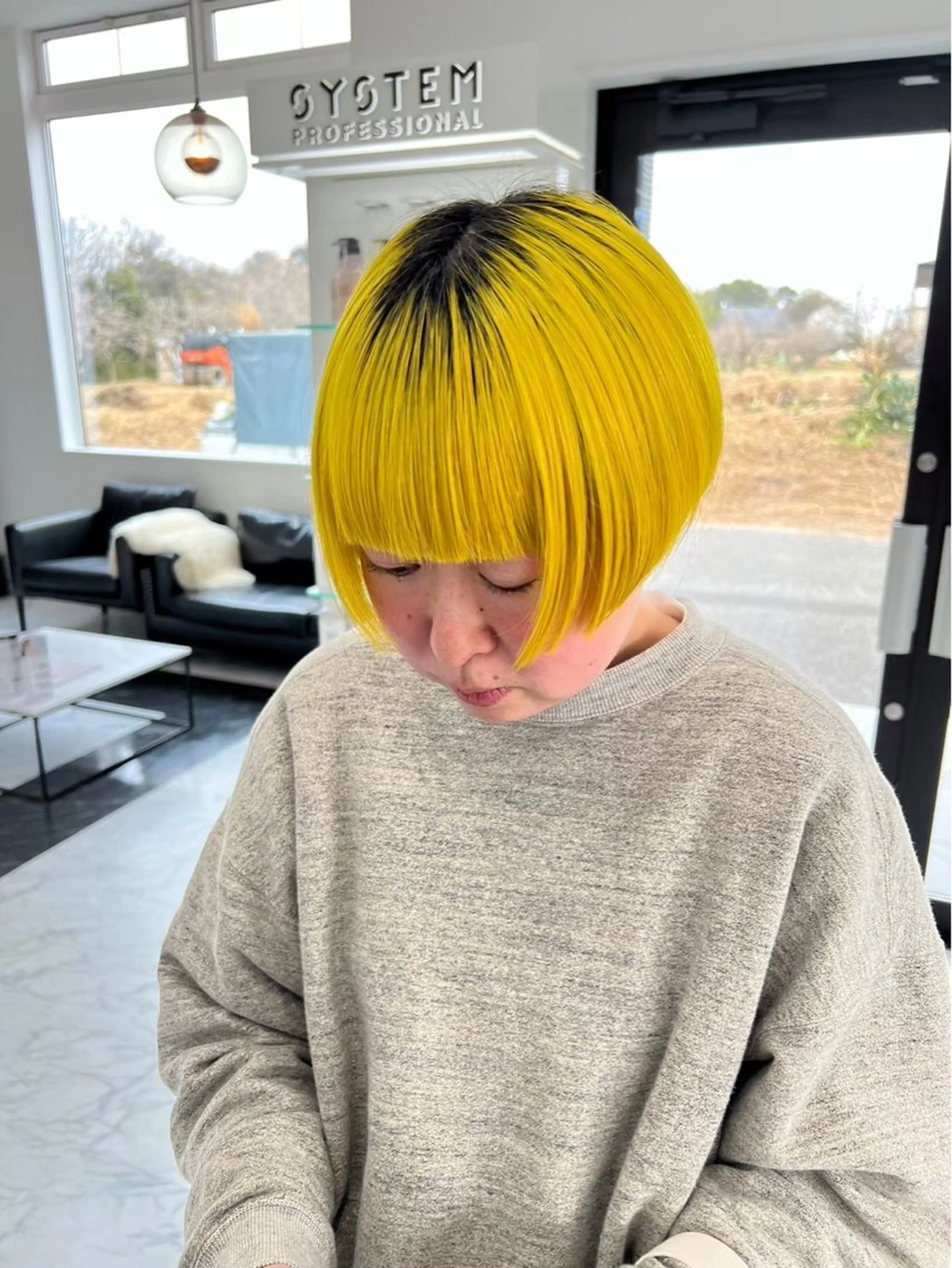 カラー marin /カットモデルのヘアスタイル