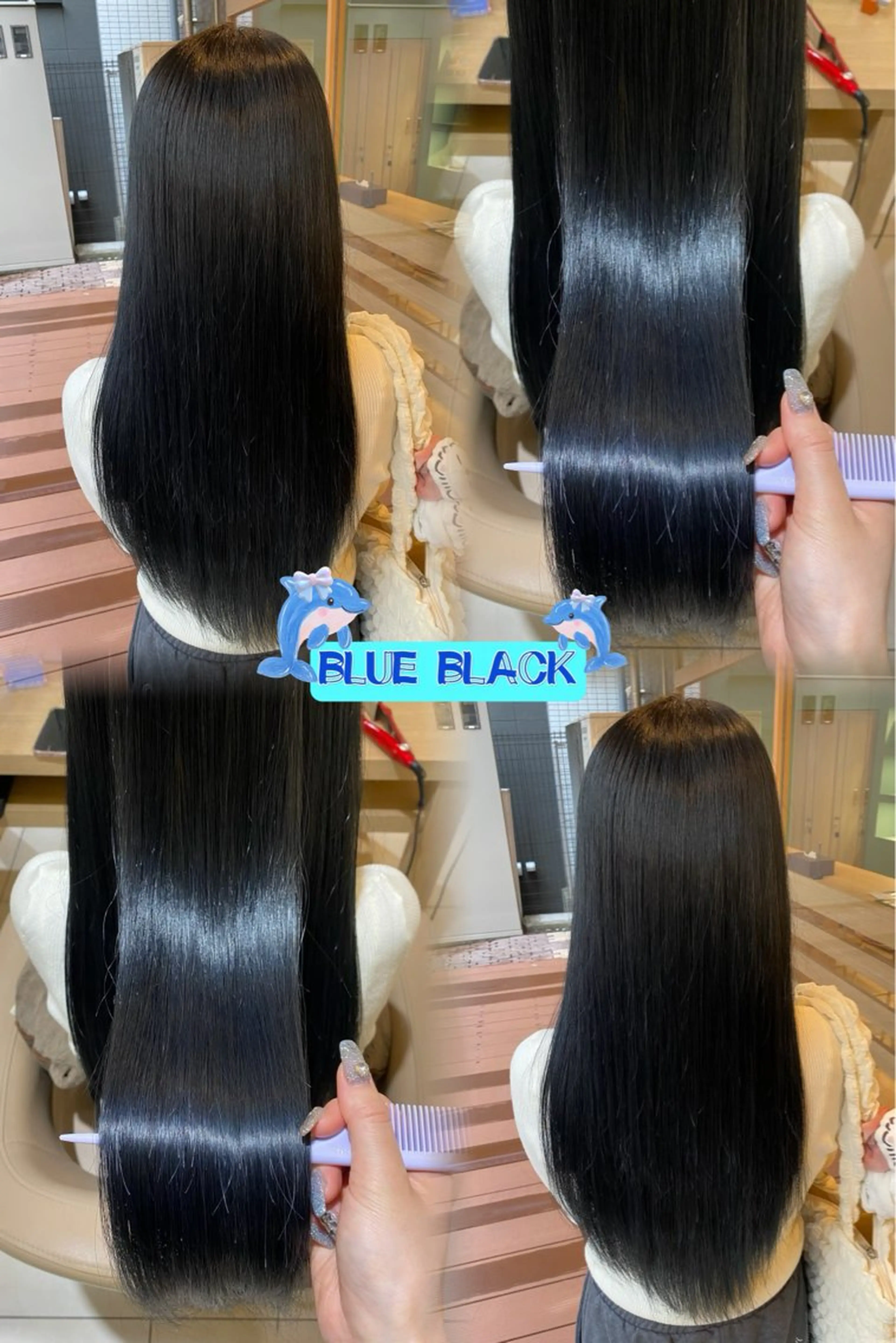 ロング ヘアカラー 透明感カラー特化/ 髪質改善/ちなのヘアスタイル