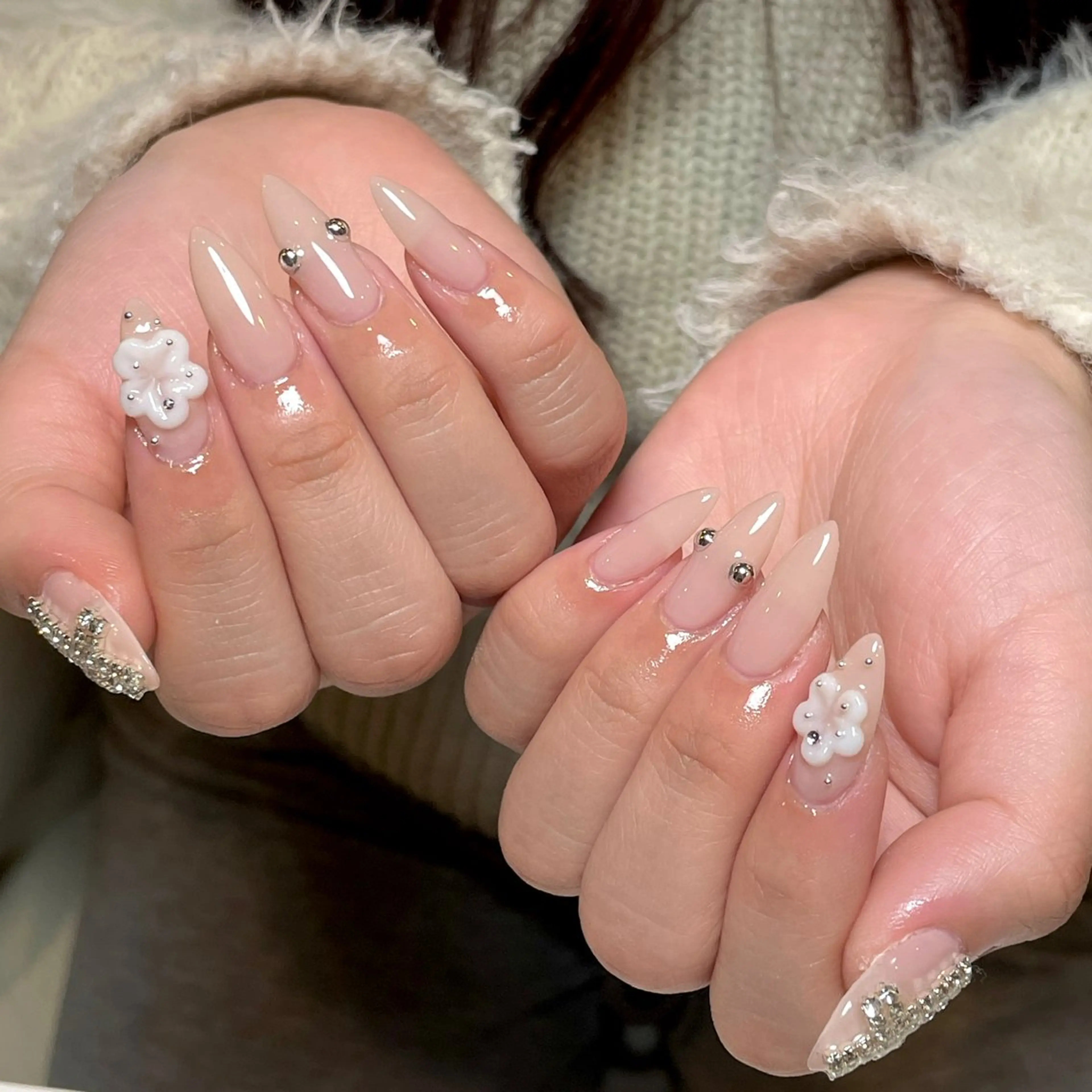 ネイル ハンドネイル nailsalon Moa【モア】所属・yurika 🌷.*･ﾟのネイルデザイン