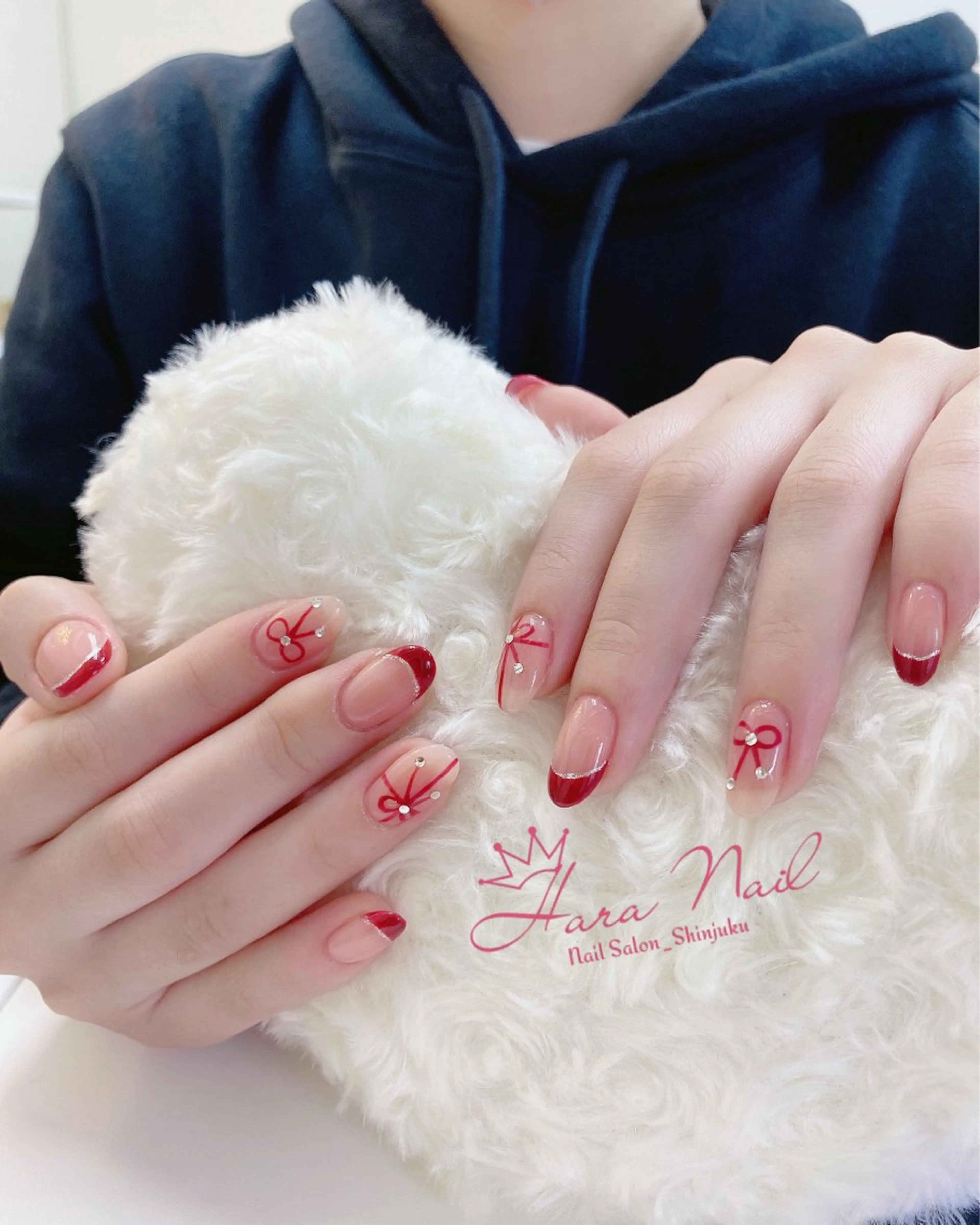 ネイル ハンドネイル ハンドケア Hara Nail 【パラジェル使用】のネイルデザイン