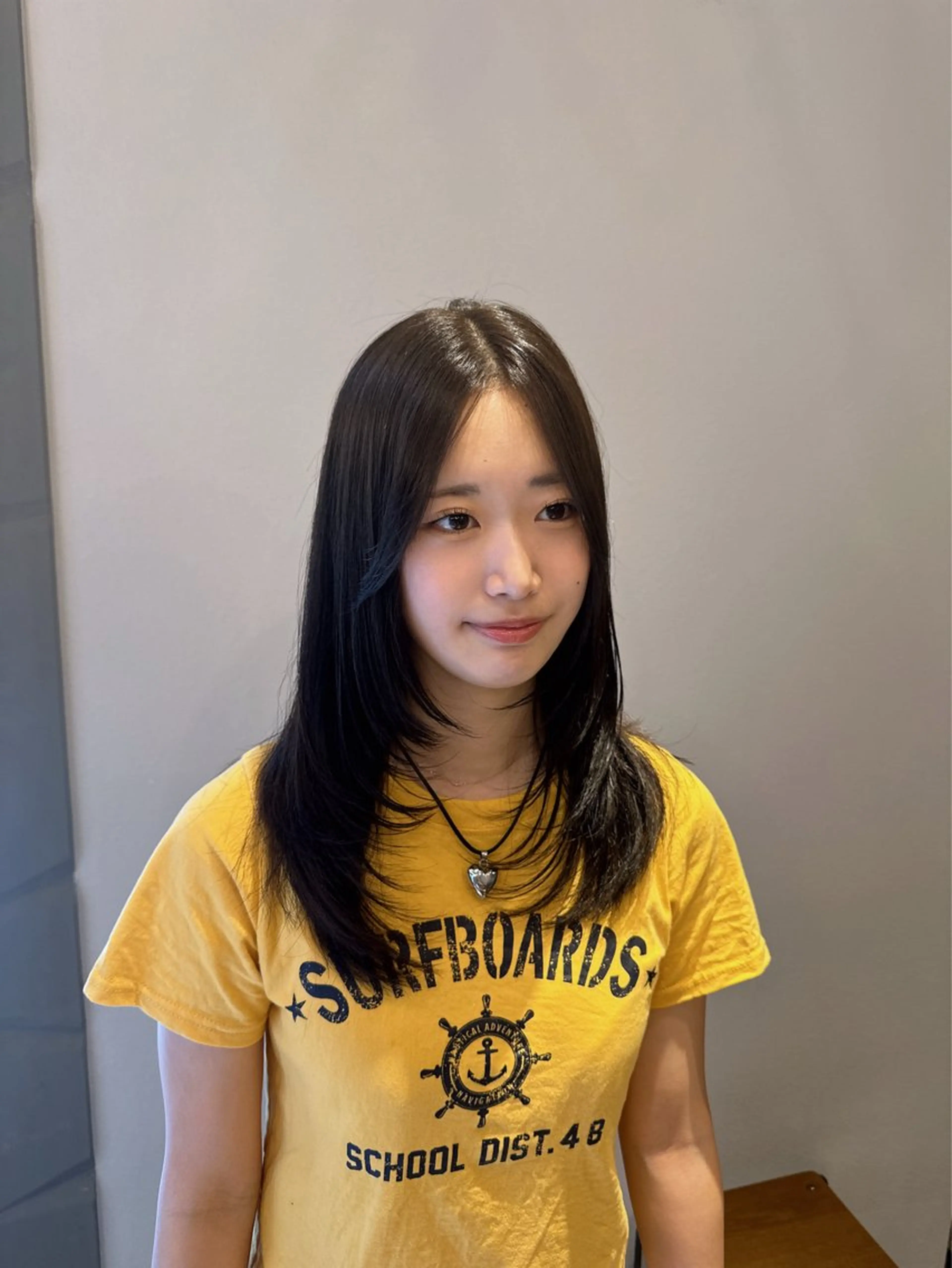 セミロング 透明感カラー/レイ ヤーカット/KaHoのヘアスタイル