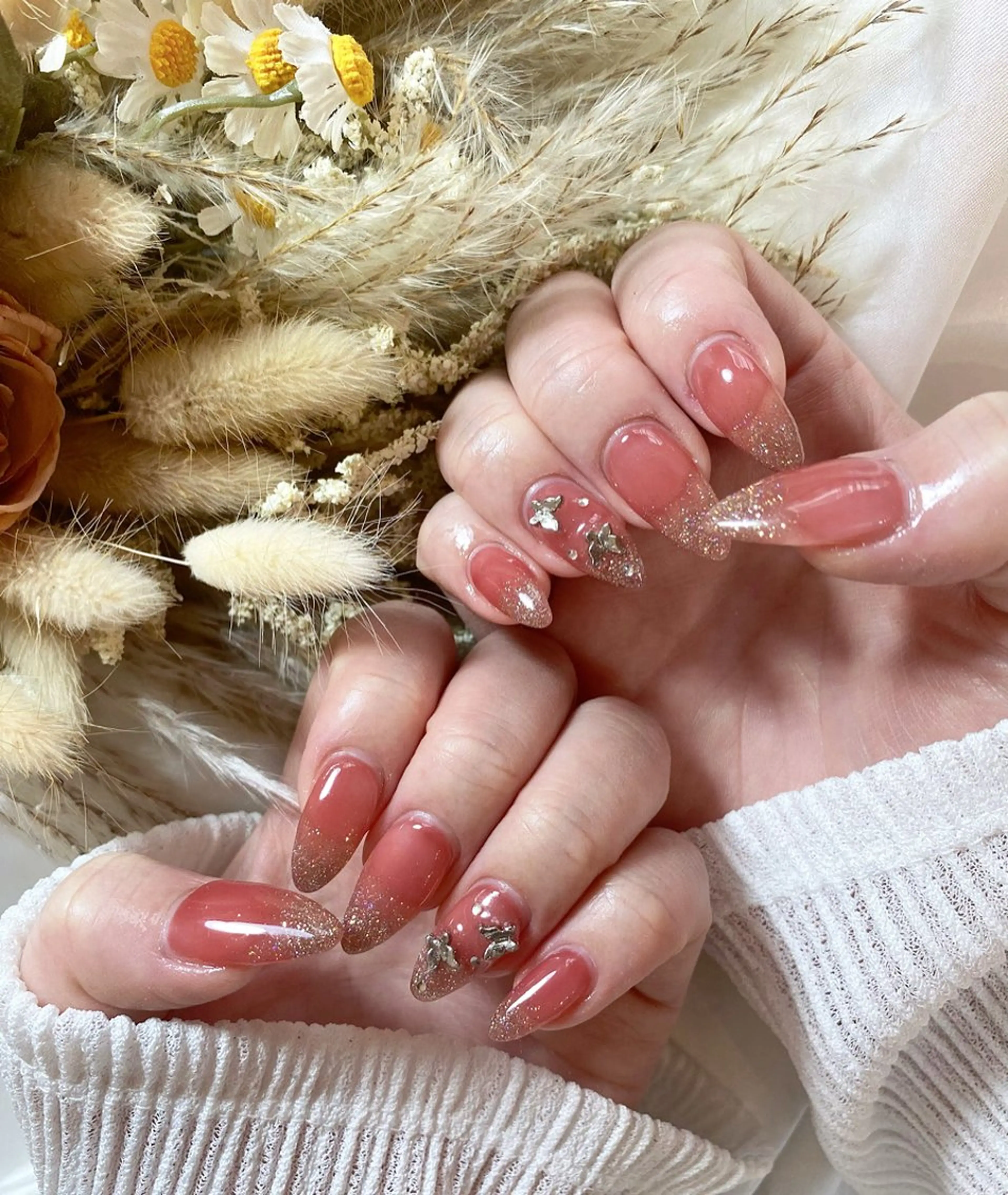 ネイル ハンドネイル ☆*｡Grace Nail｡*☆のネイルデザイン