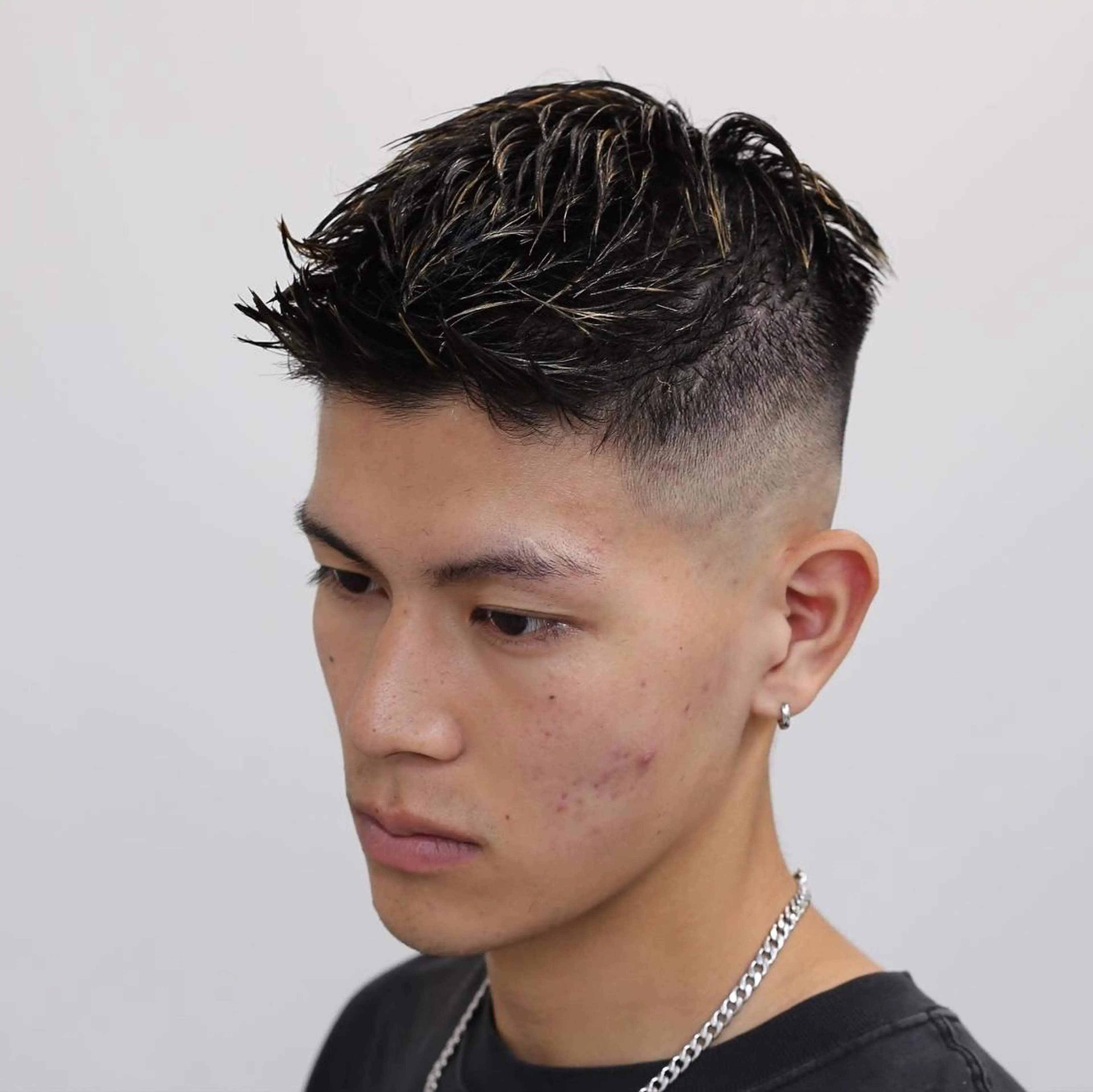 ショート カラー パーマ ヘアアレンジ メンズ キッズ ネイル マツエク・マツパ アイブロウ カット パーマ メンズ専門/パーマ/ フェード/みづきのヘアスタイル