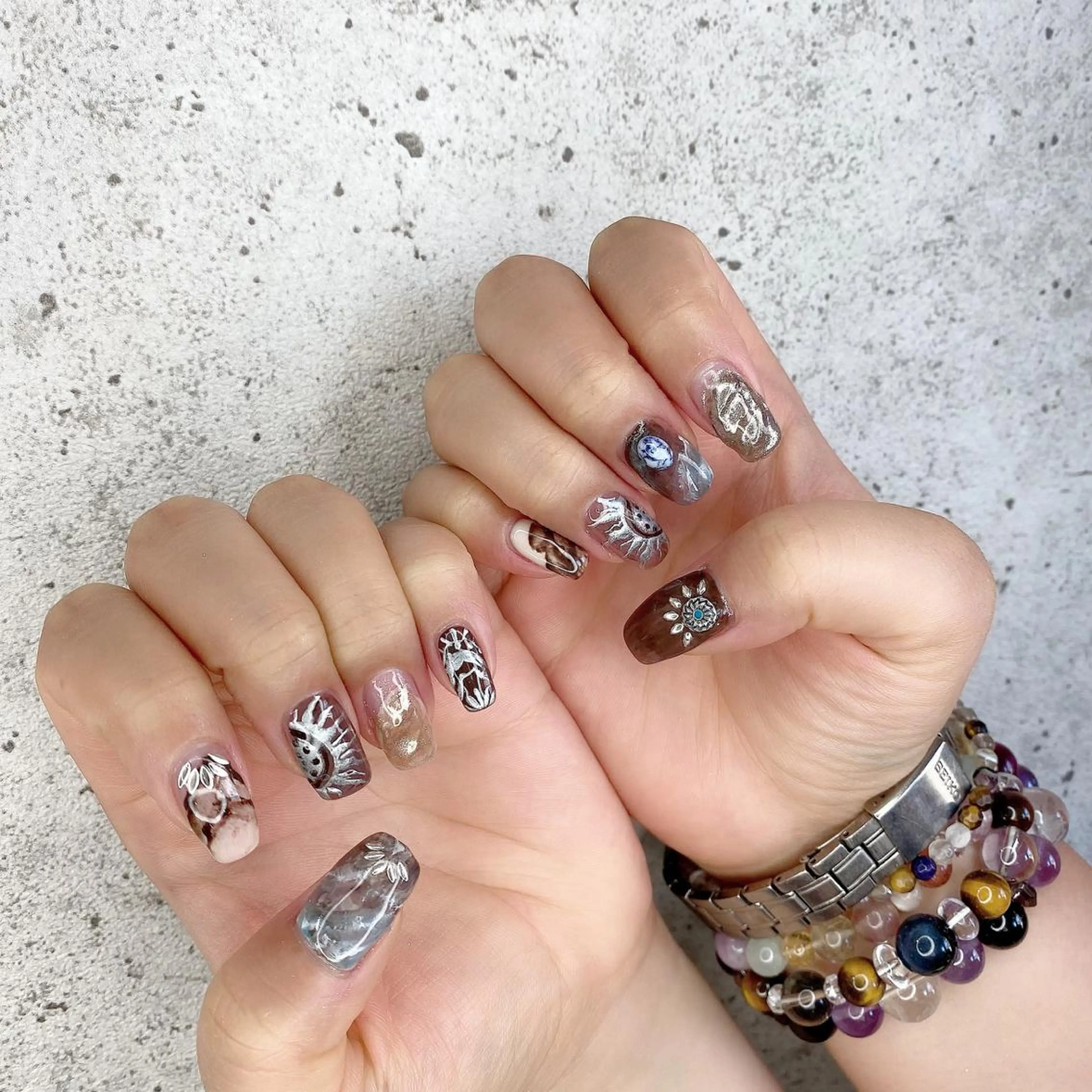 メンズ キッズ ネイル マツエク・マツパ ジェルネイル パラジェル Salon Ｋのネイルデザイン