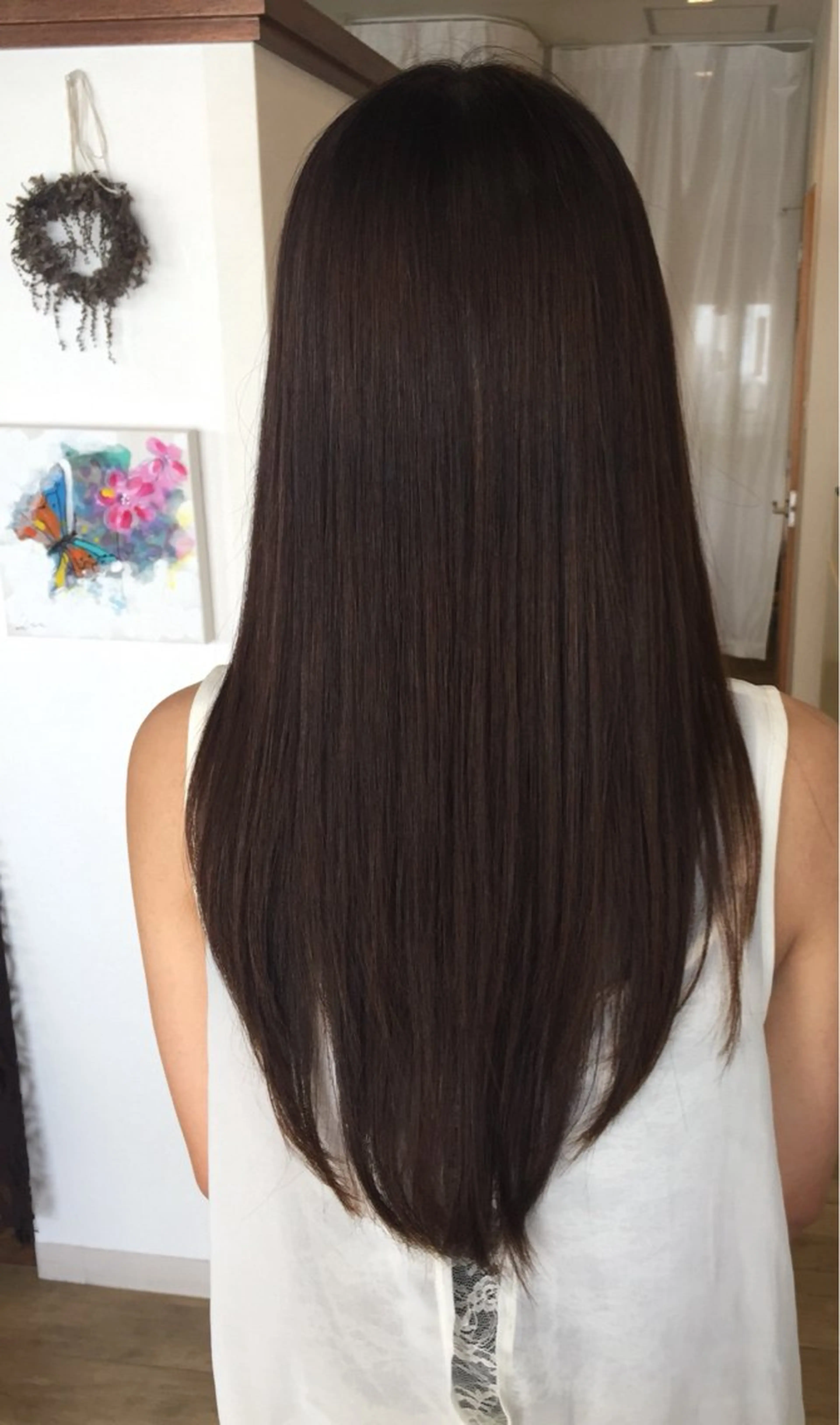 ミディアム カラー カット ヘアカラー grand juteのヘアスタイル