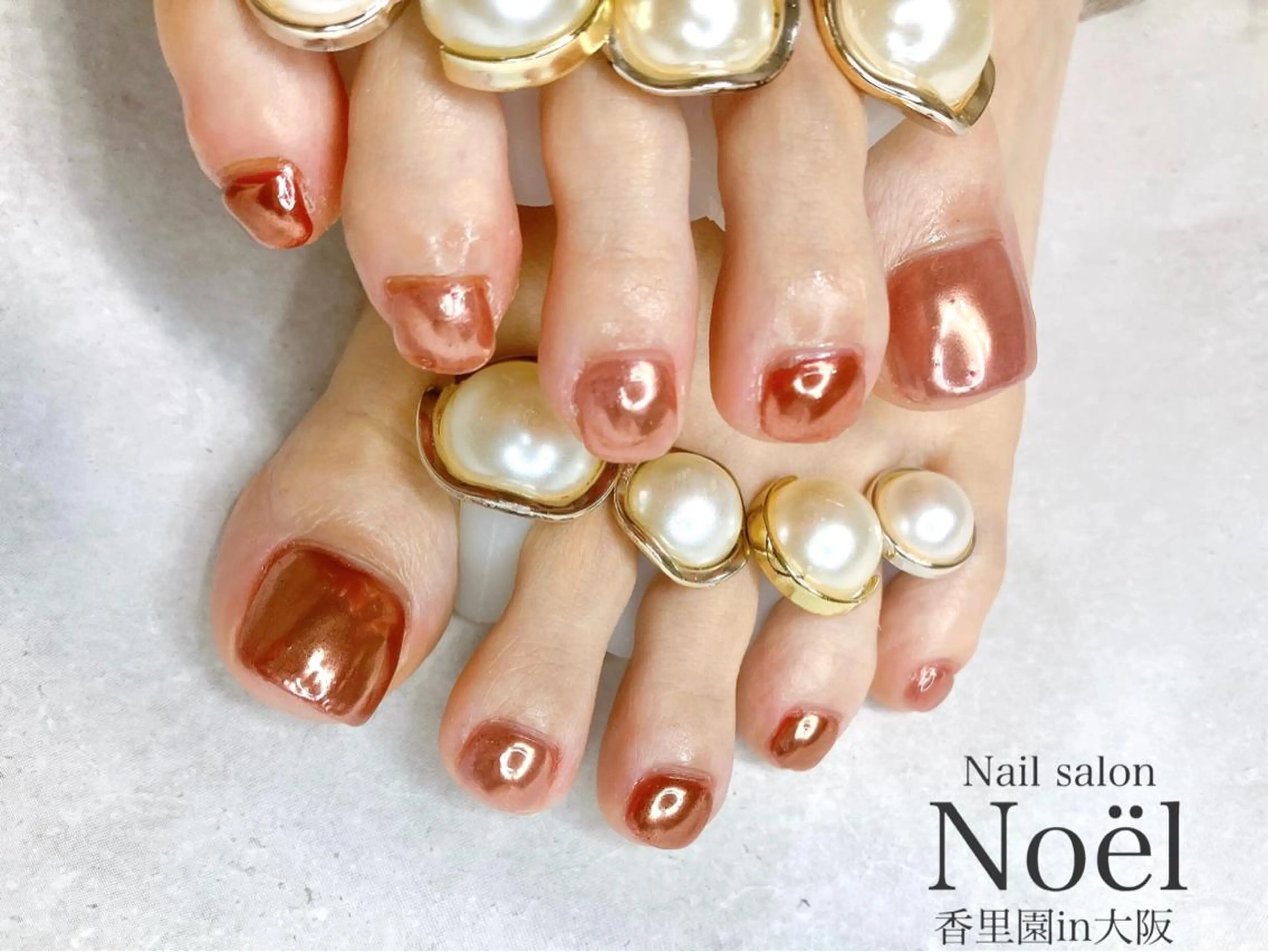 ネイル ミラーネイル Nailsalon Noël所属・Nailsalon &Noelのネイルデザイン