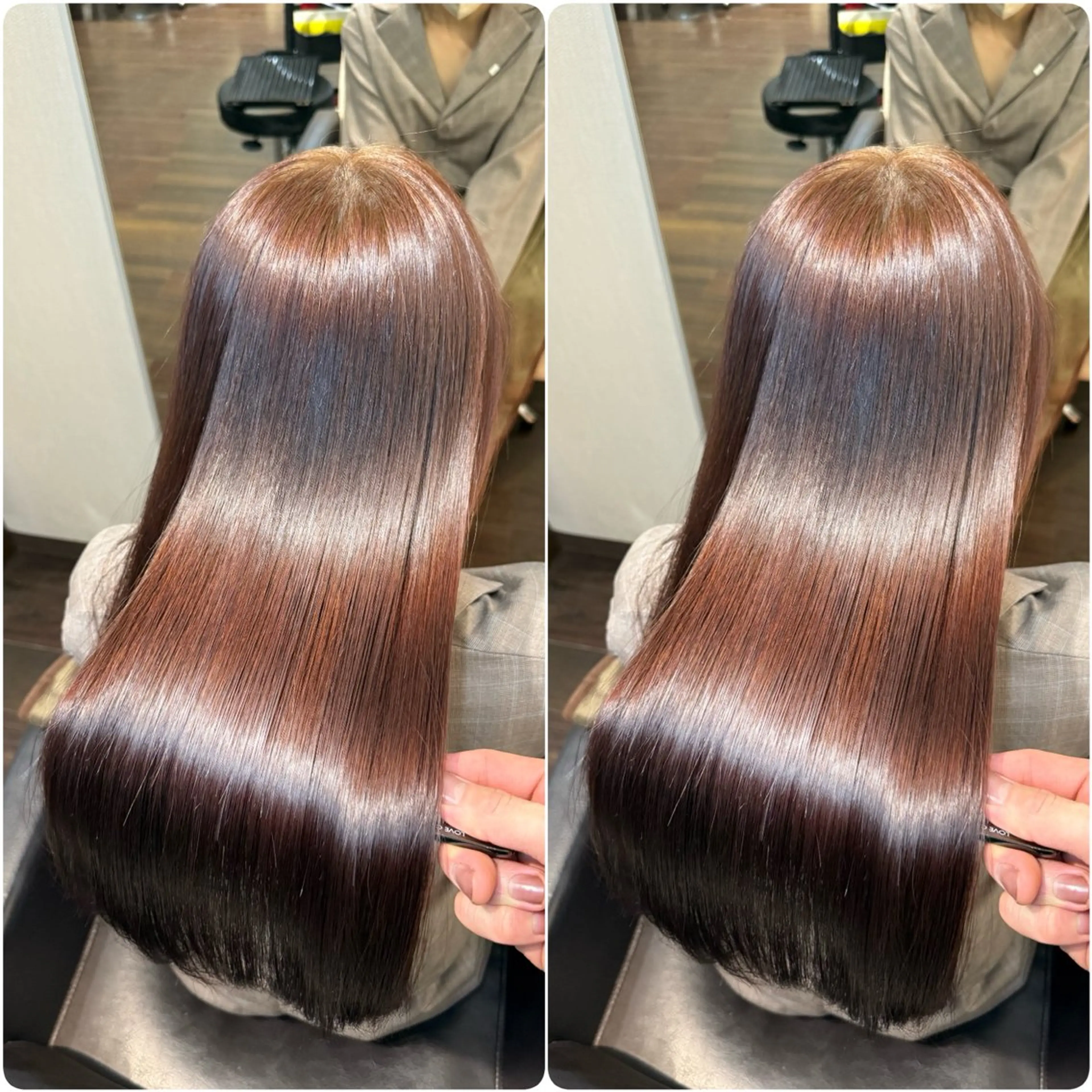 ロング カラー カット ヘアカラー トリートメント ヘッドスパ youres hair 髪質改善トリートメント&ヘッドスパ　新宿EAST所属・🌹ULTOWA🌹 髪質改善/縮毛/店長のヘアスタイル