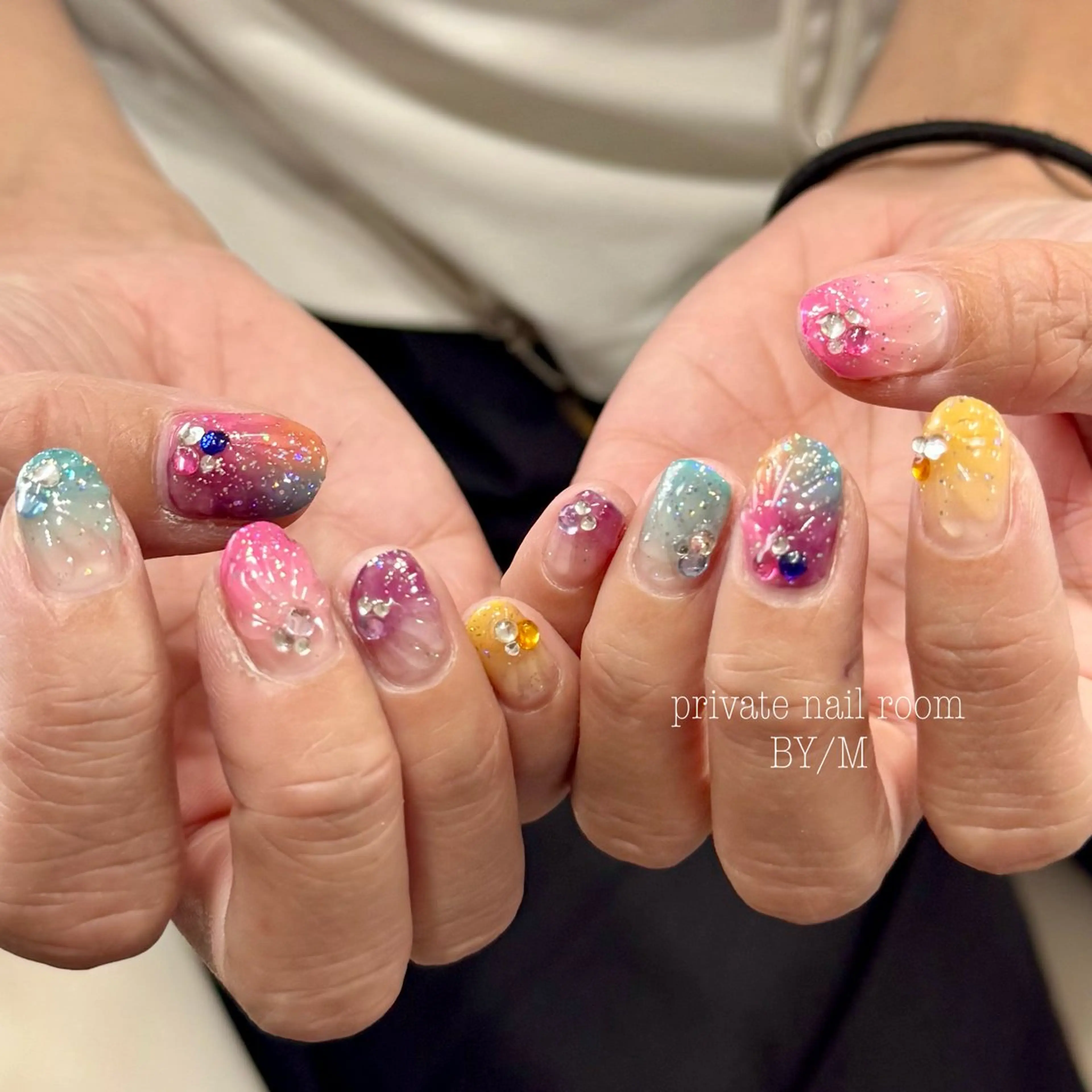 ネイル 持ち込み ハンドネイル BY / Mのネイルデザイン