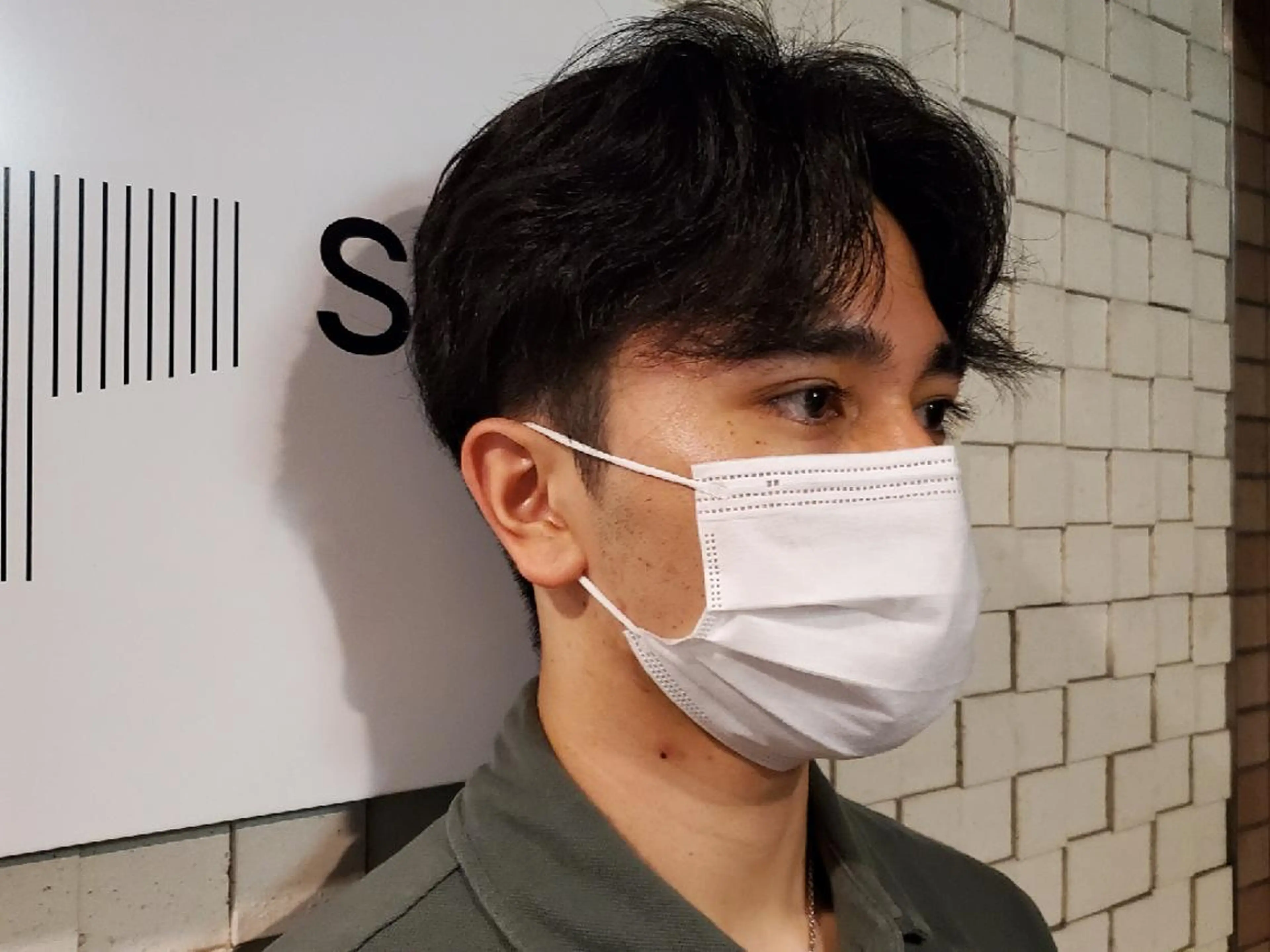 メンズ センターパート メンズパーマ SORA麻布十番店所属・武藤 虎太朗のヘアスタイル