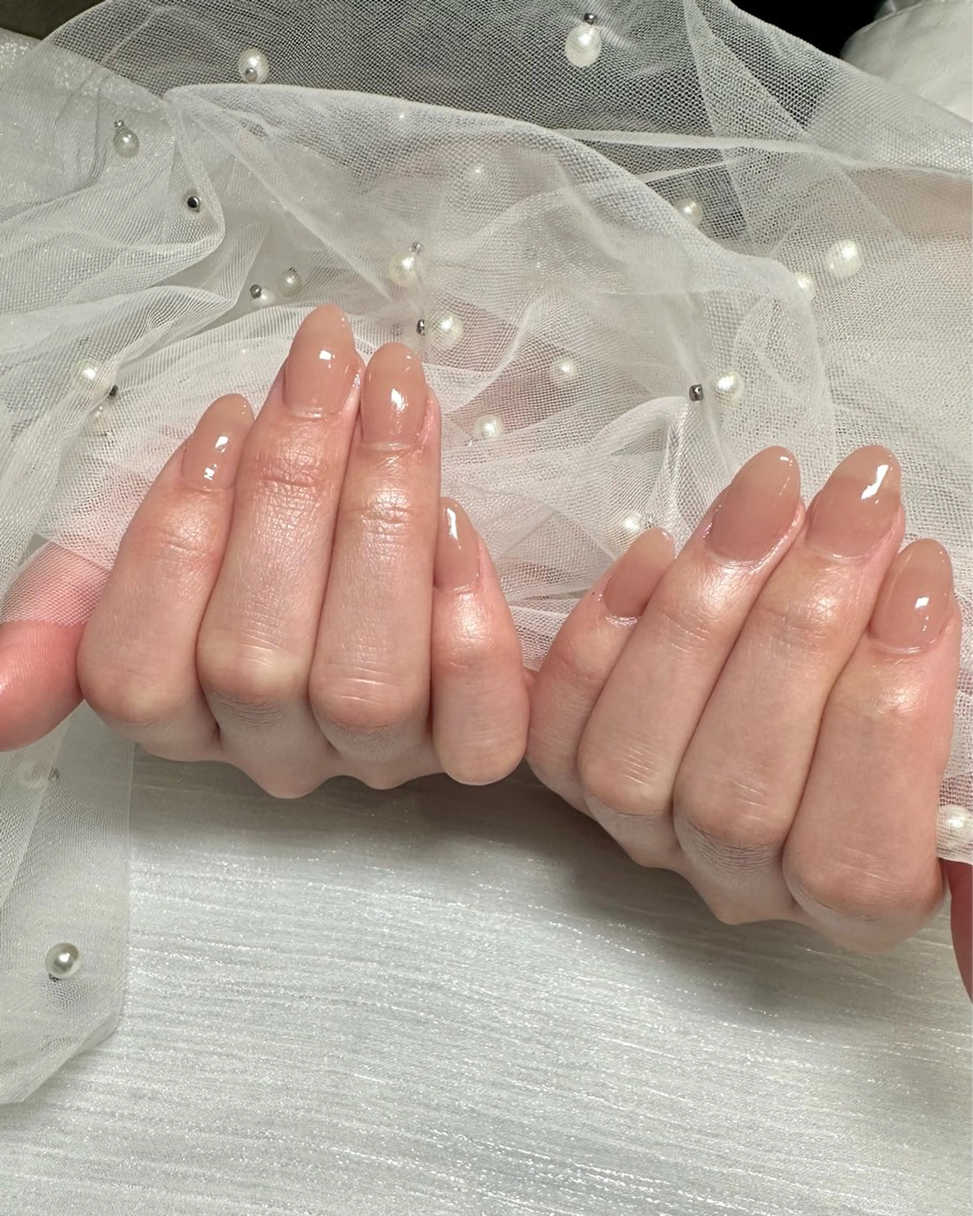 ネイル オフィスネイル ワンカラーネイル シンプルネイル ハンドネイル cres nail（スクールW内）所属・最短4月〜Sei ｜ cres nailのネイルデザイン