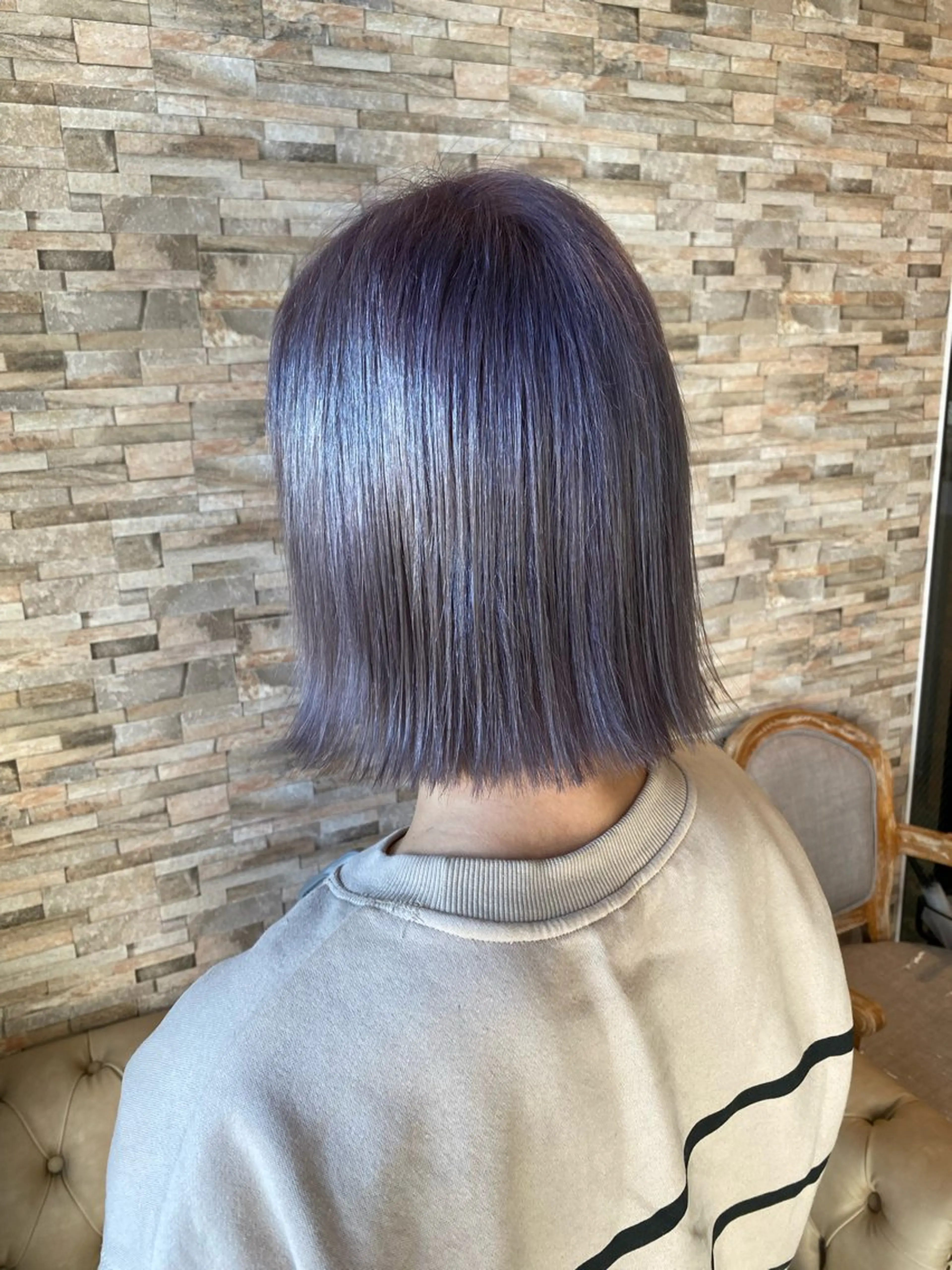 カラー シルバー ヘアカラー サイトウ 南柏のヘアスタイル