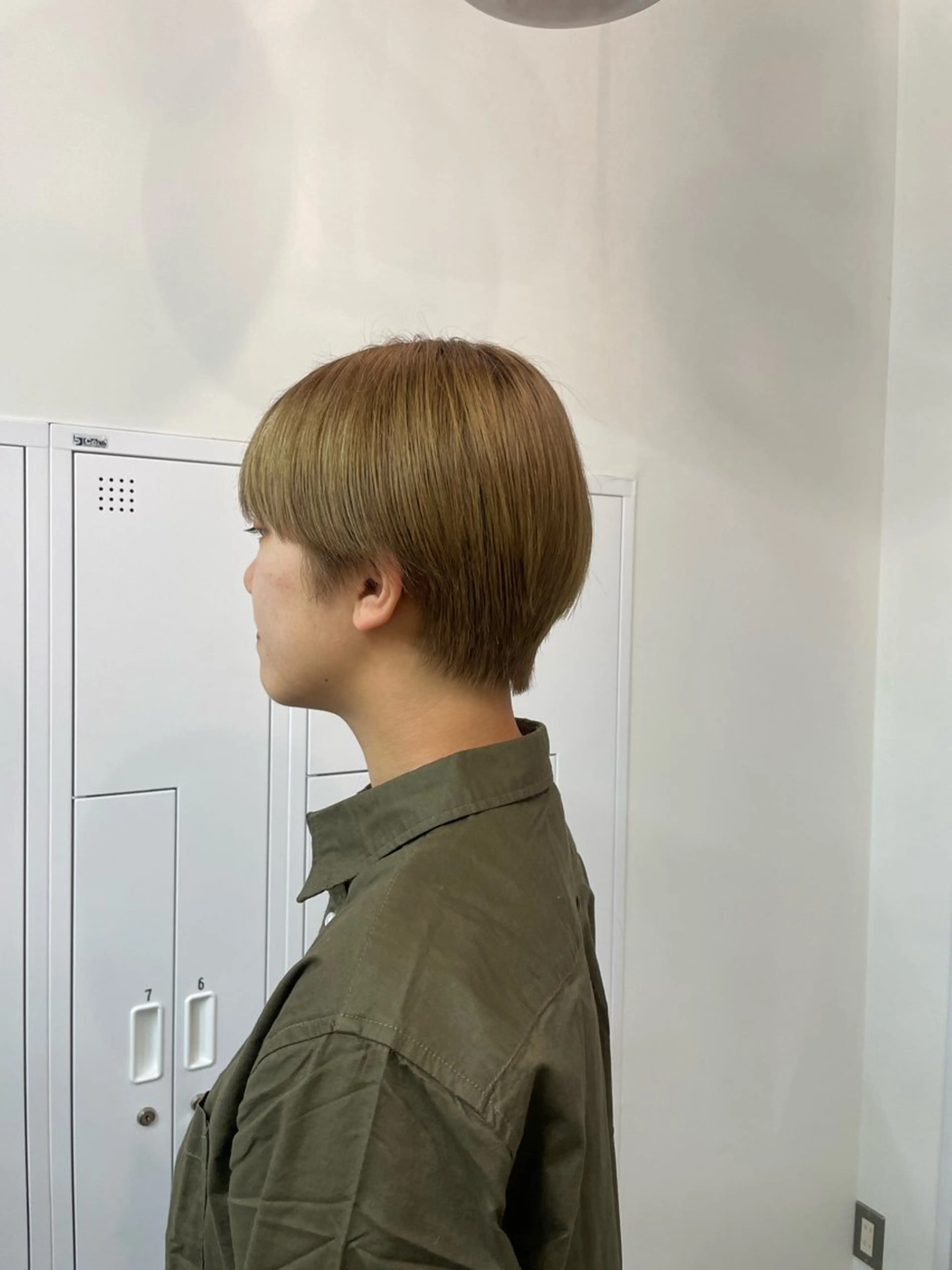 ショート ハンサムショート ショートヘア 立野 莉央のヘアスタイル