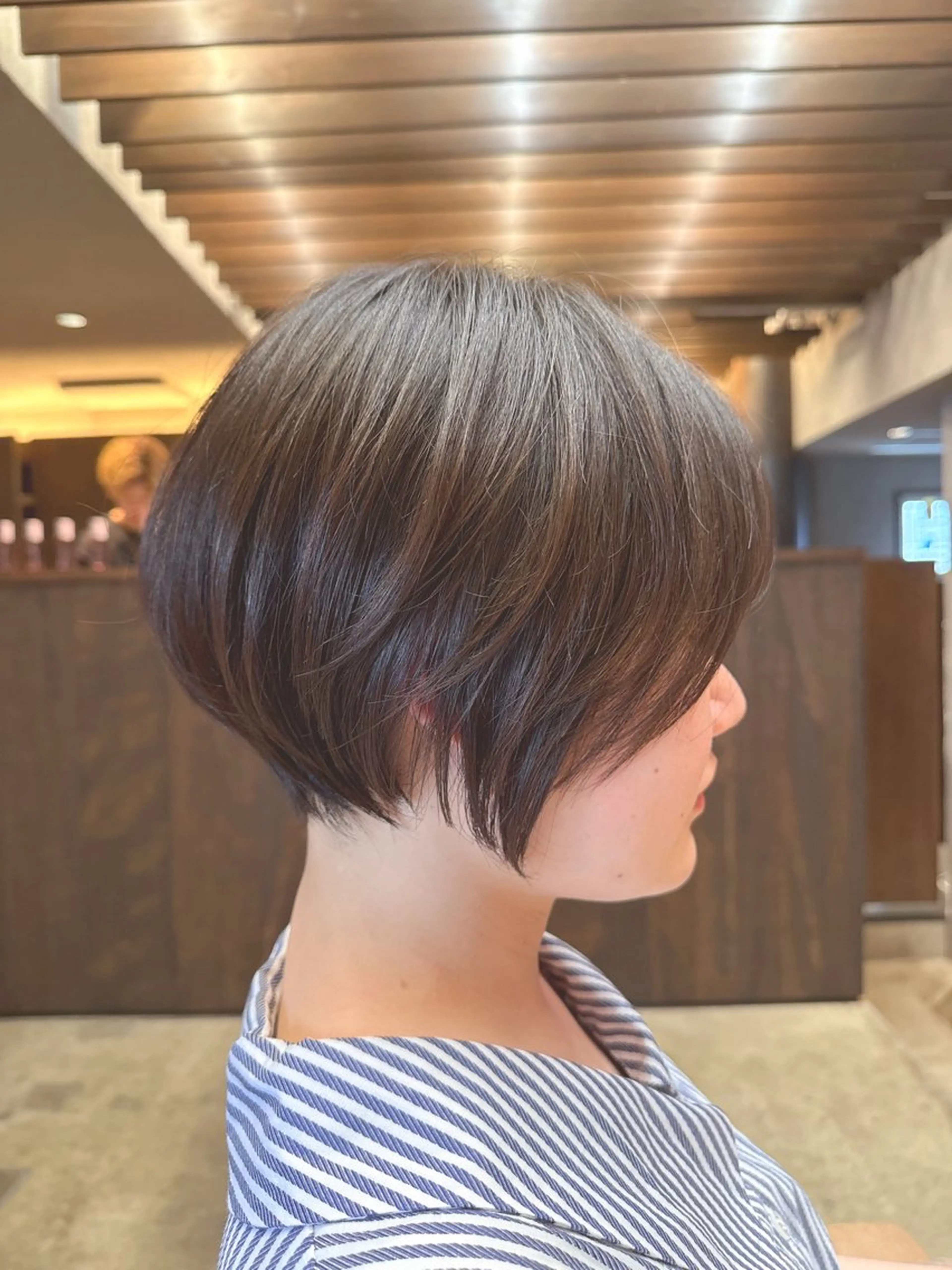 ショート カット ヘアカラー トリートメント 似合わせ松本 容政のヘアスタイル